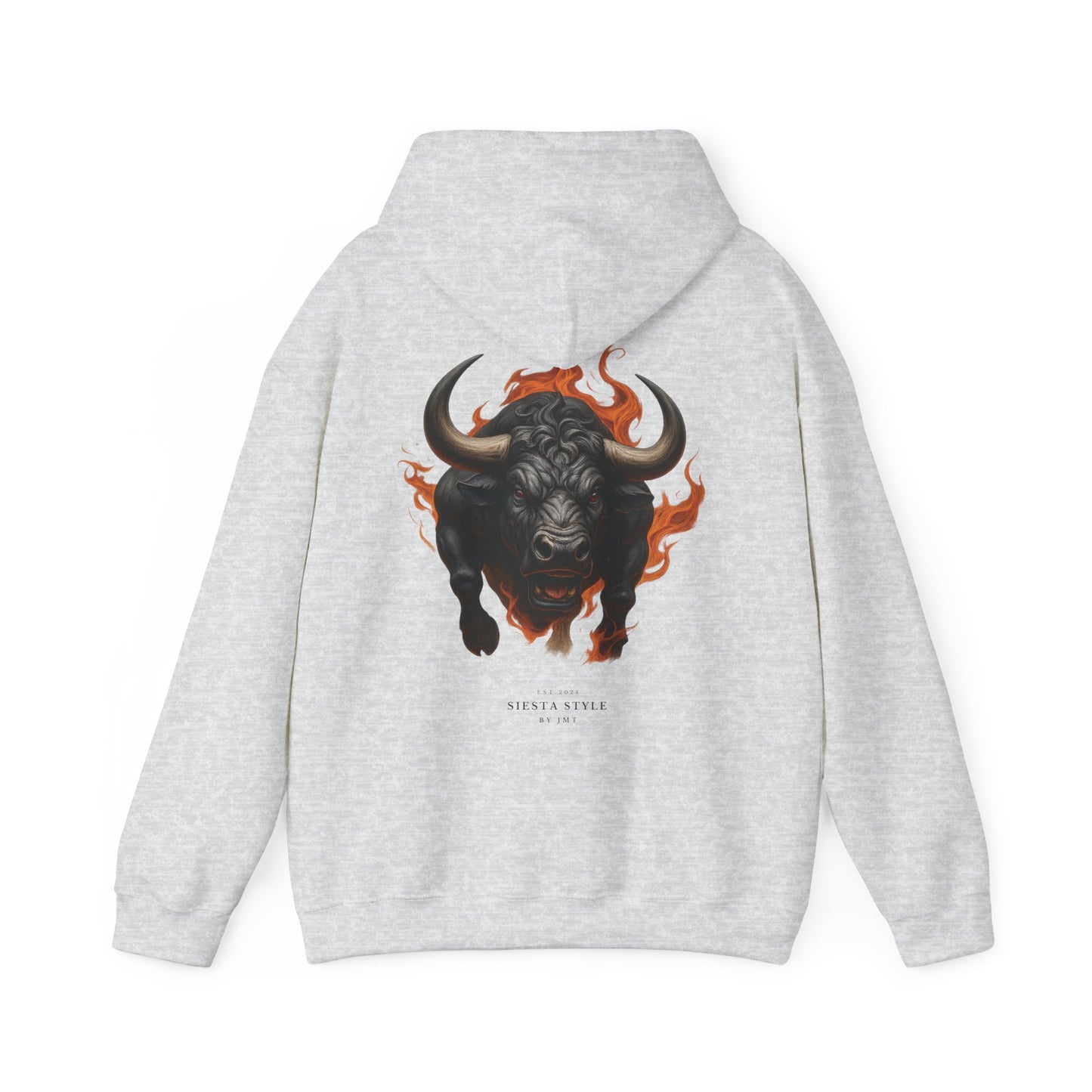Bad Bull Graphic Unisex Hoodie - Heavy Blend Sweatshirt for Casual Style