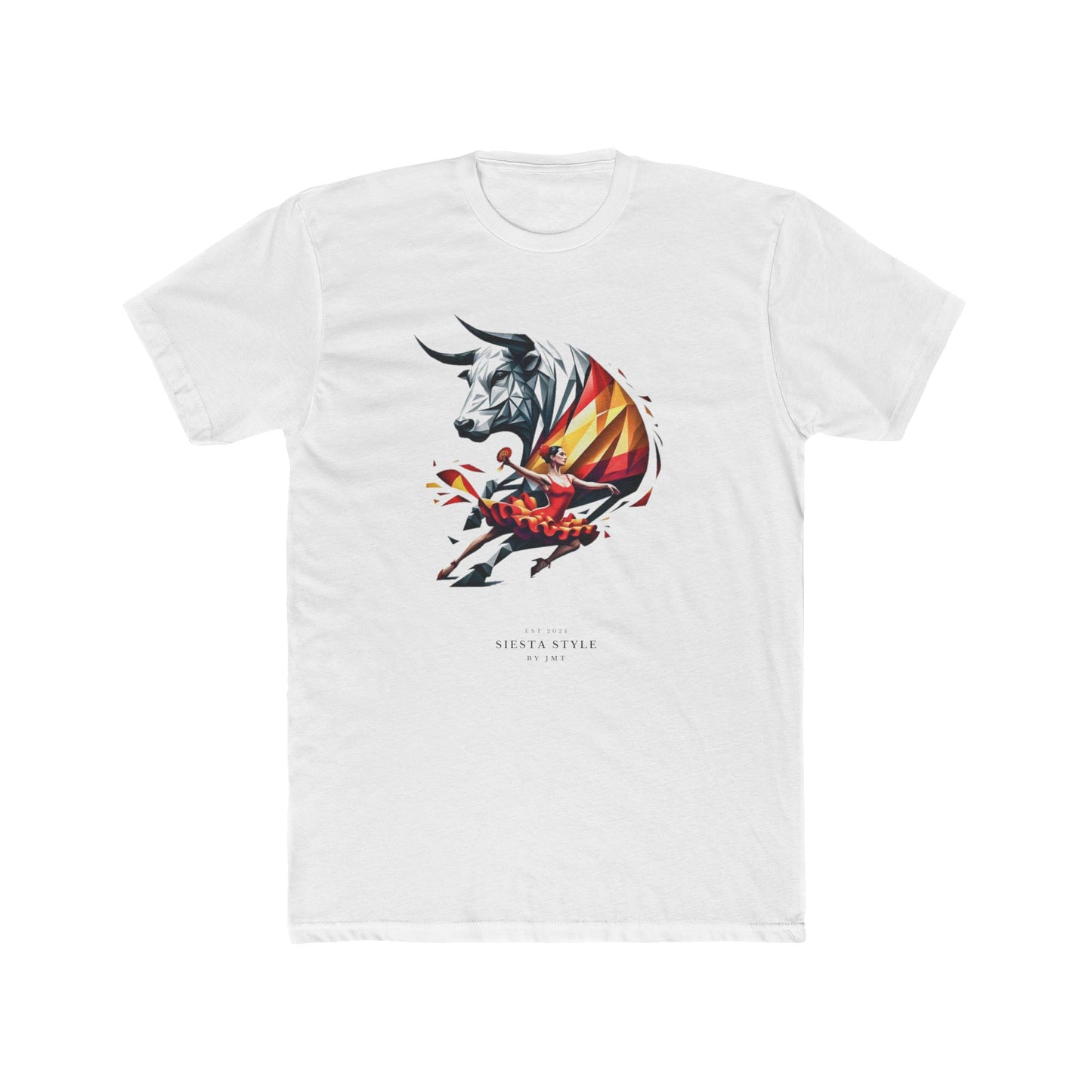 Bull T-Shirt – Dancing Woman & Bull Design by Siesta-Style