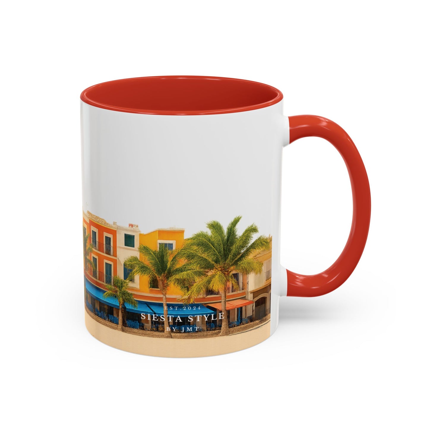 Kaffeetasse im mediterranen Stil – Spanien-Reisegeschenk