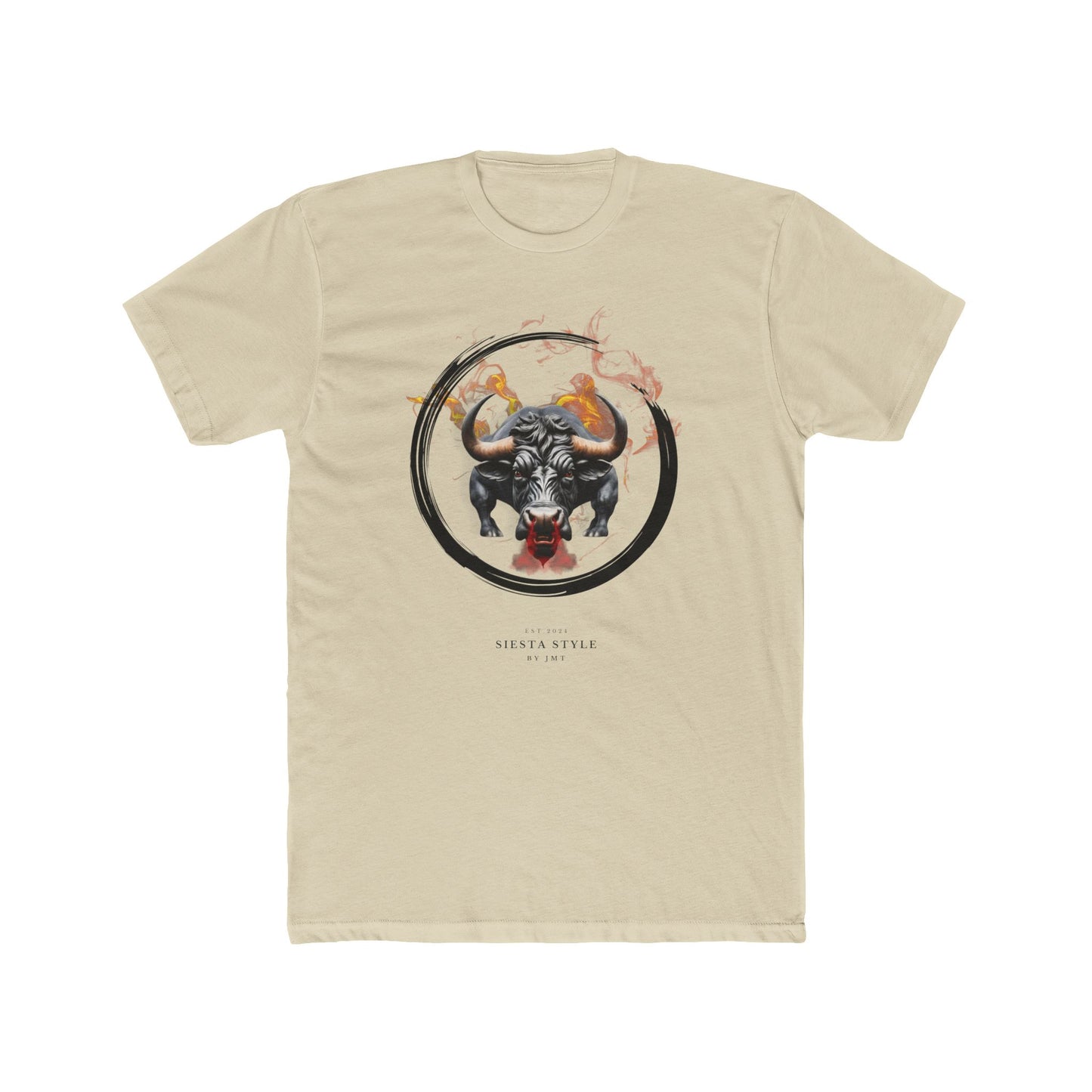 Stier-T-Shirt von Siesta-Style – Unisex Baumwollshirt mit kraftvollem Design