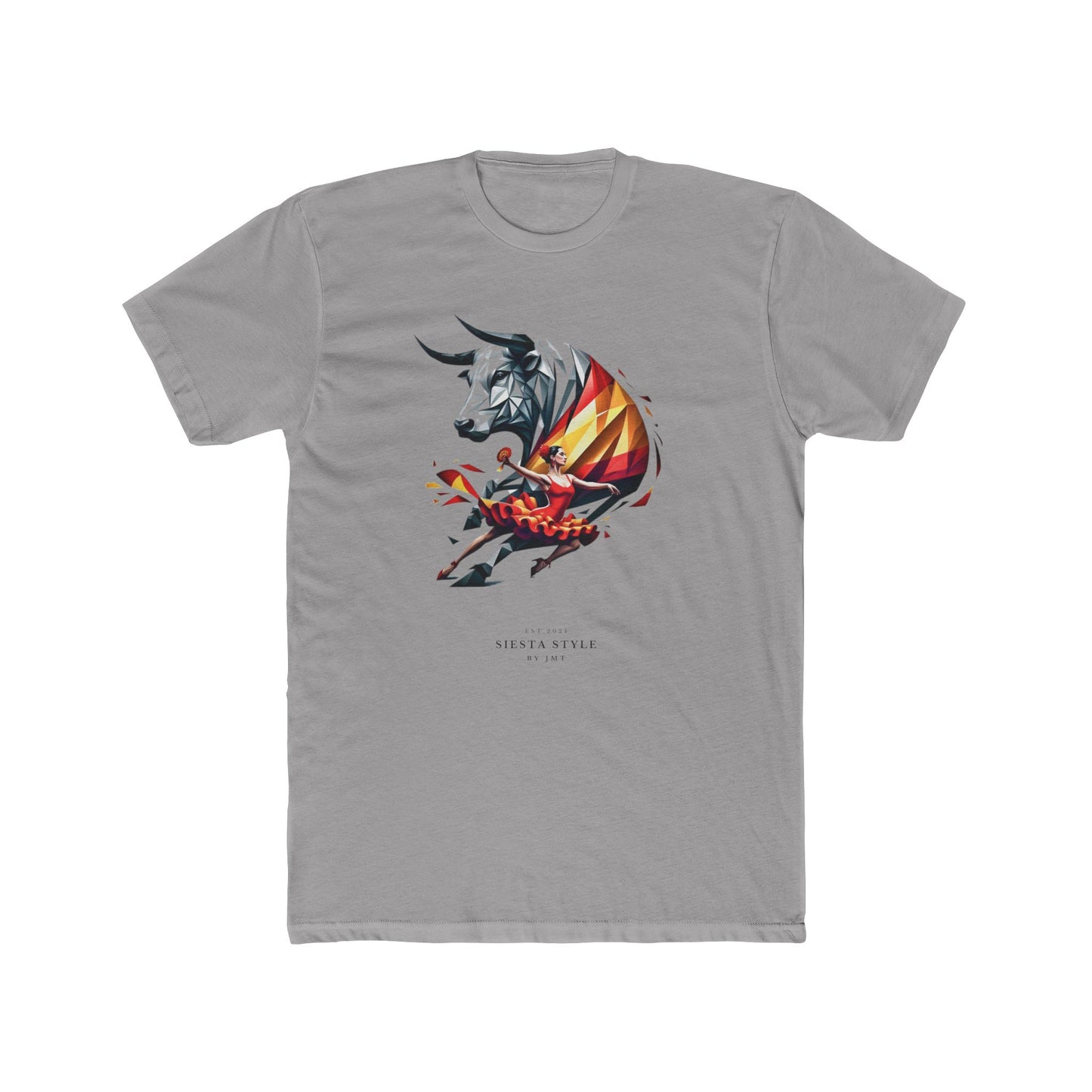 Bull T-Shirt – Dancing Woman & Bull Design by Siesta-Style