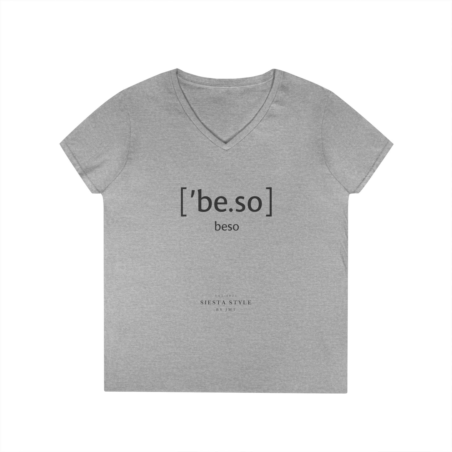 Tshirt V - Tee - beso (Kiss)