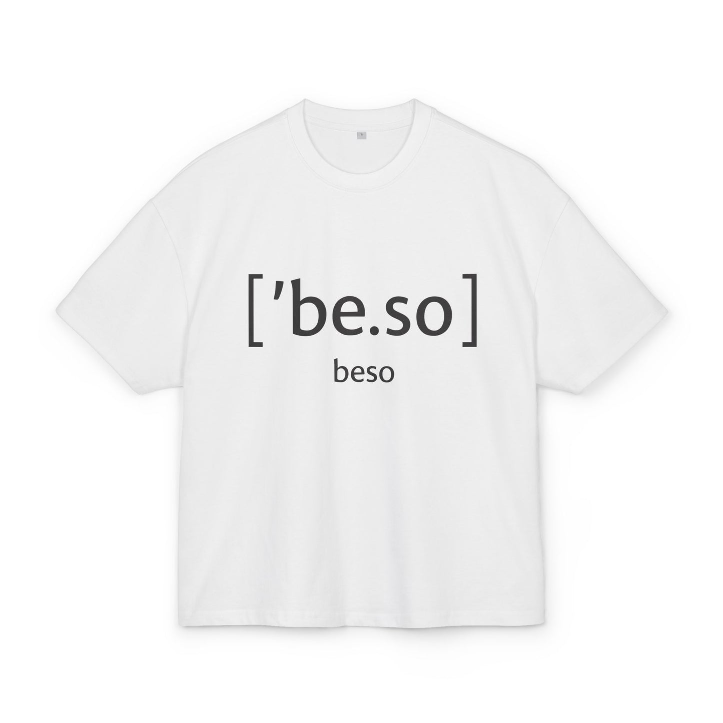 Unisex Ultra Heavy Cotton Box Tee - beso_DTG Print