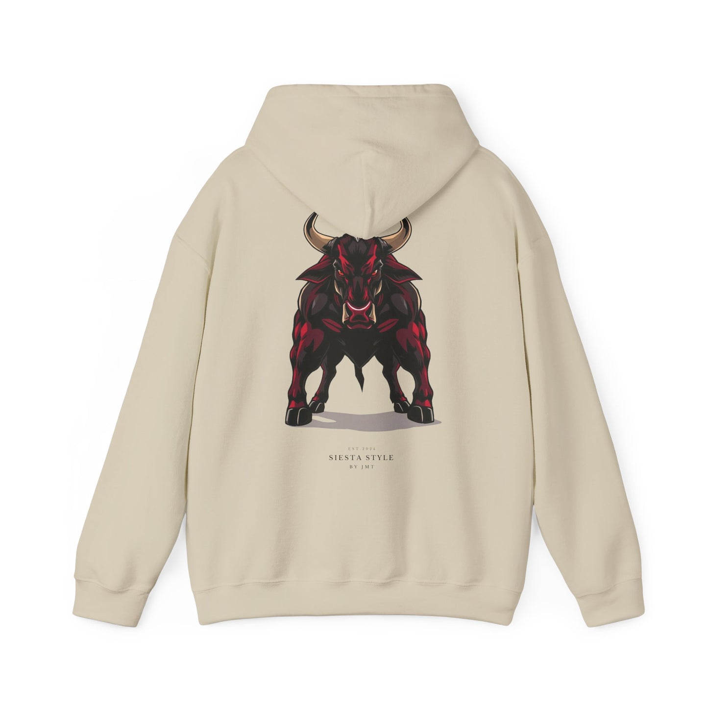 Bad Bull Graphic Unisex Hoodie - Heavy Blend Sweatshirt for Casual Style