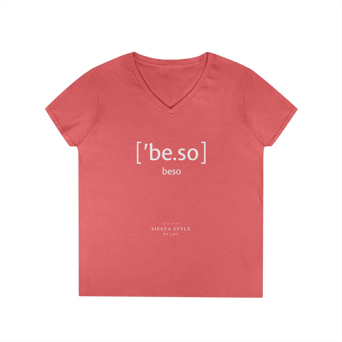 Tshirt V - Tee - beso (Kiss)