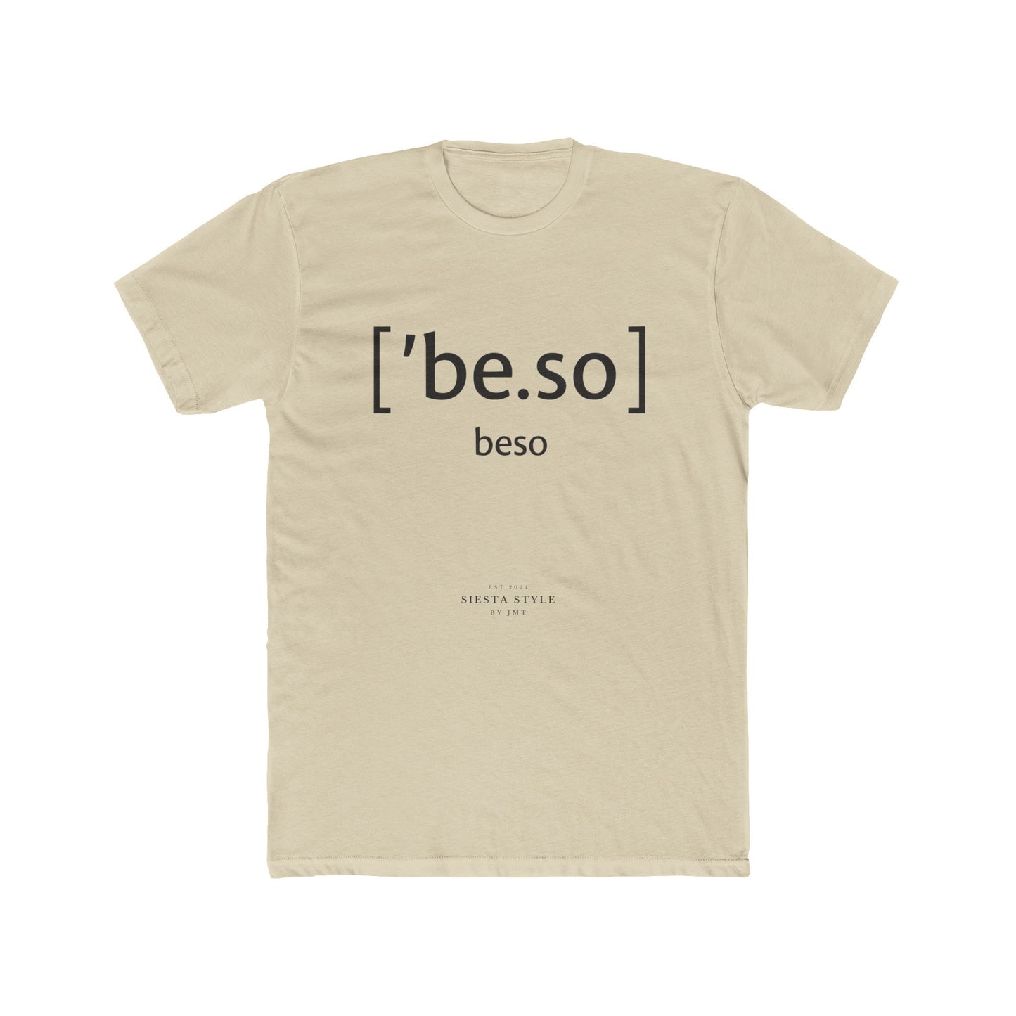 T-Shirt Crew Tee - beso_DTG Print
