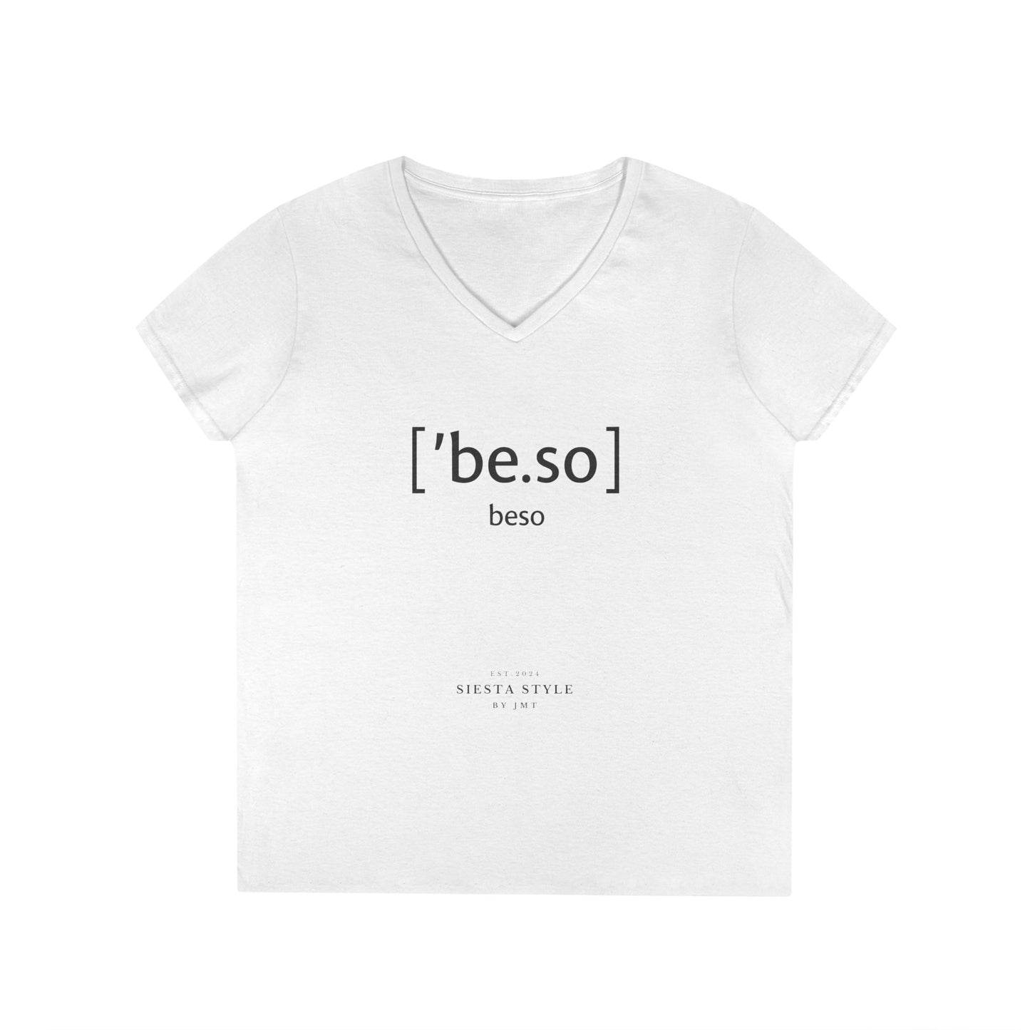 Tshirt V - Tee - beso (Kiss)