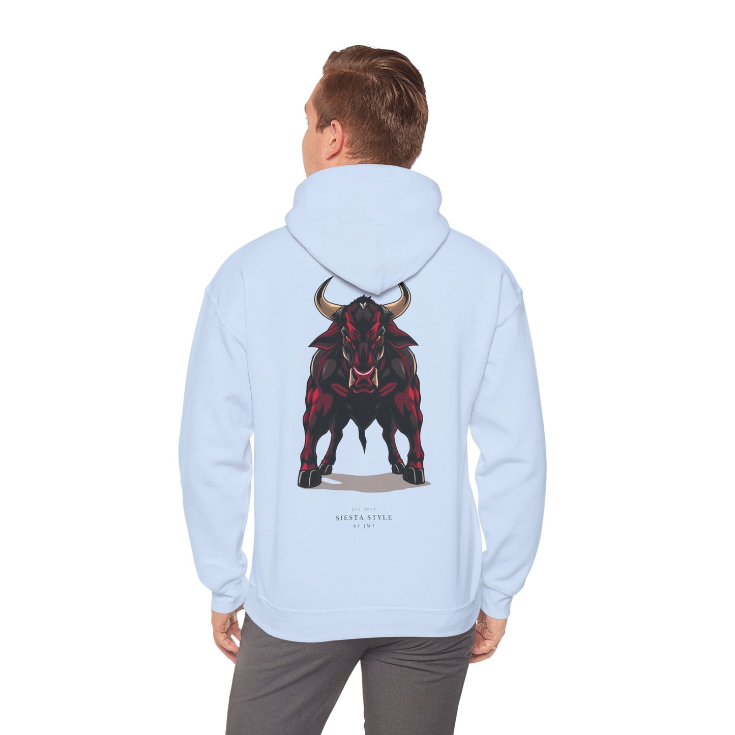 Bad Bull Graphic Unisex Hoodie - Heavy Blend Sweatshirt for Casual Style