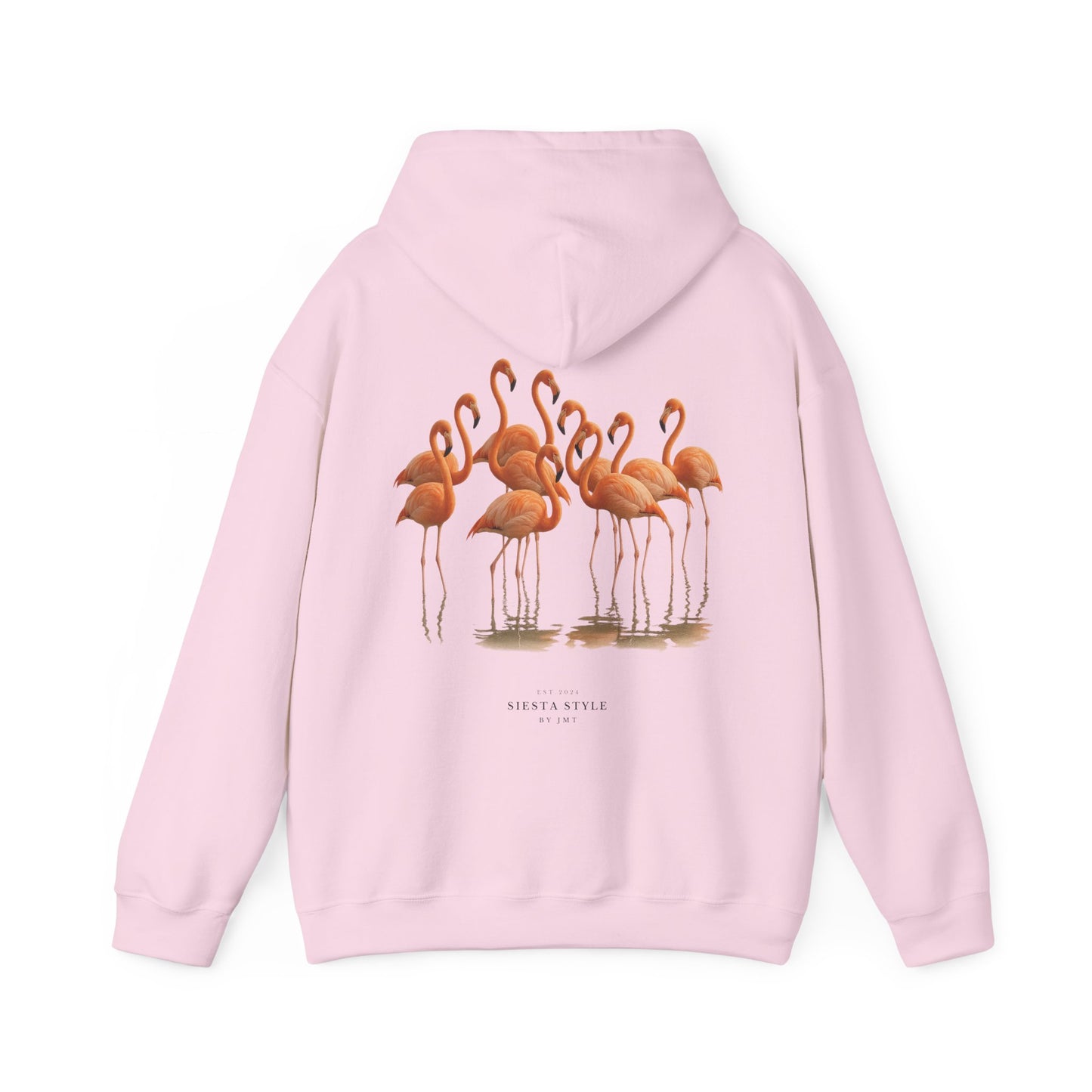 Flamingo Graphic Unisex Hoodie - Schweres Mischgewebe-Sweatshirt für lässigen Stil