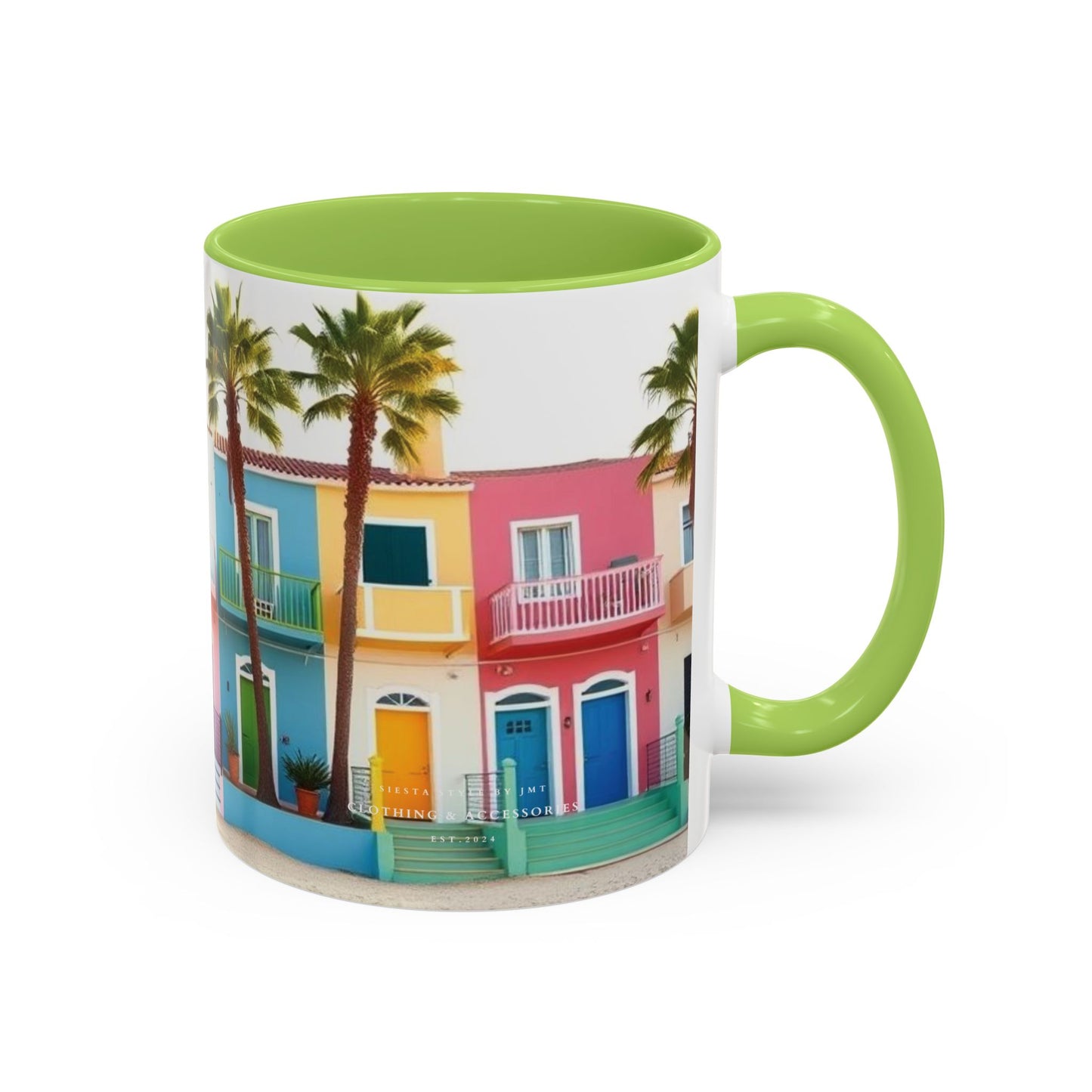 Kaffeetasse im mediterranen Stil – Spanien-Reisegeschenk