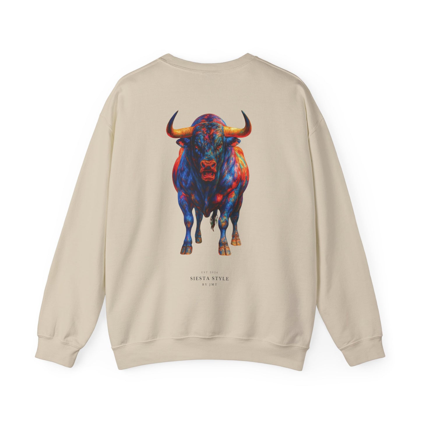 Crewneck Sweatshirt - Color Bold Bull