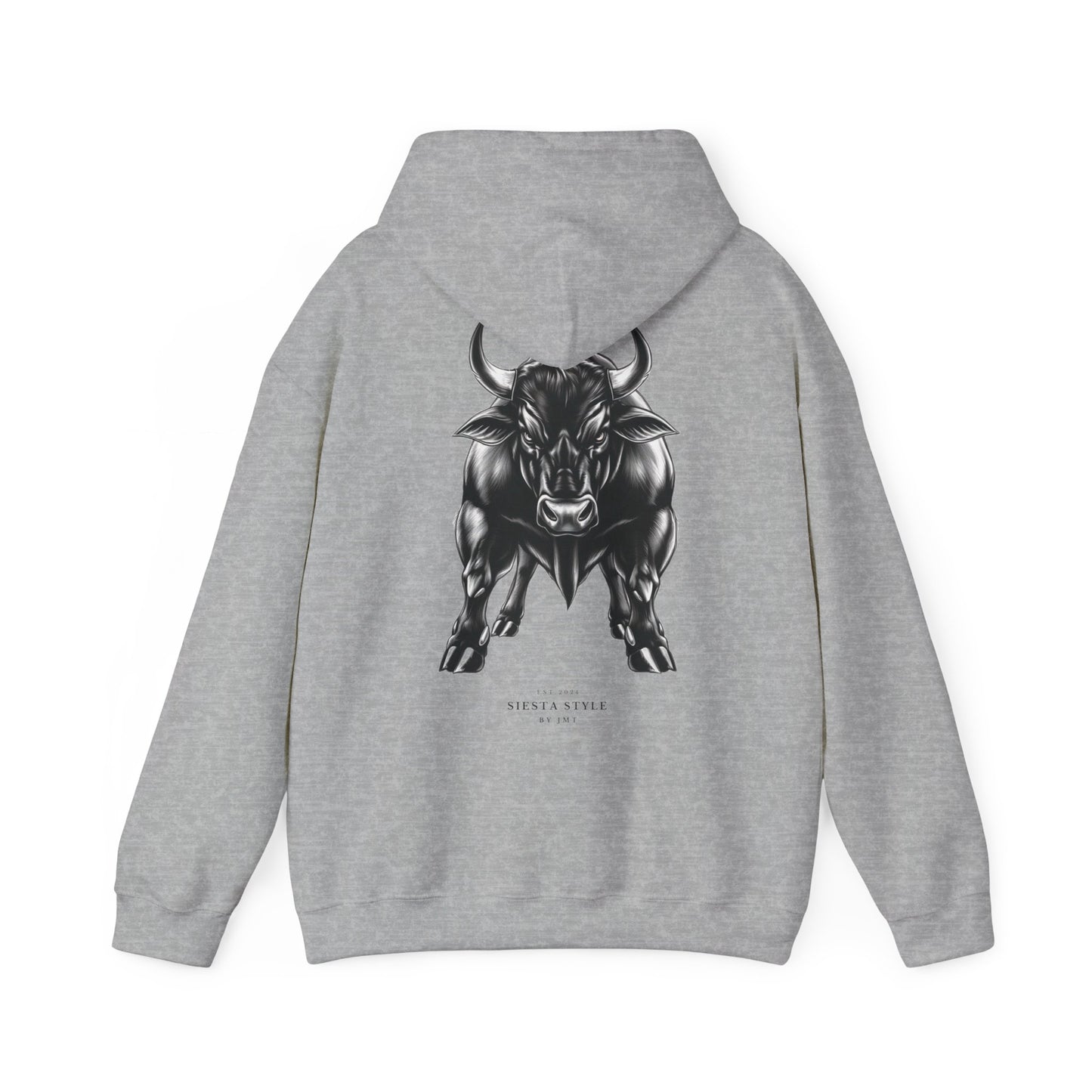 Bad Bull Graphic Unisex Hoodie - Heavy Blend Sweatshirt for Casual Style