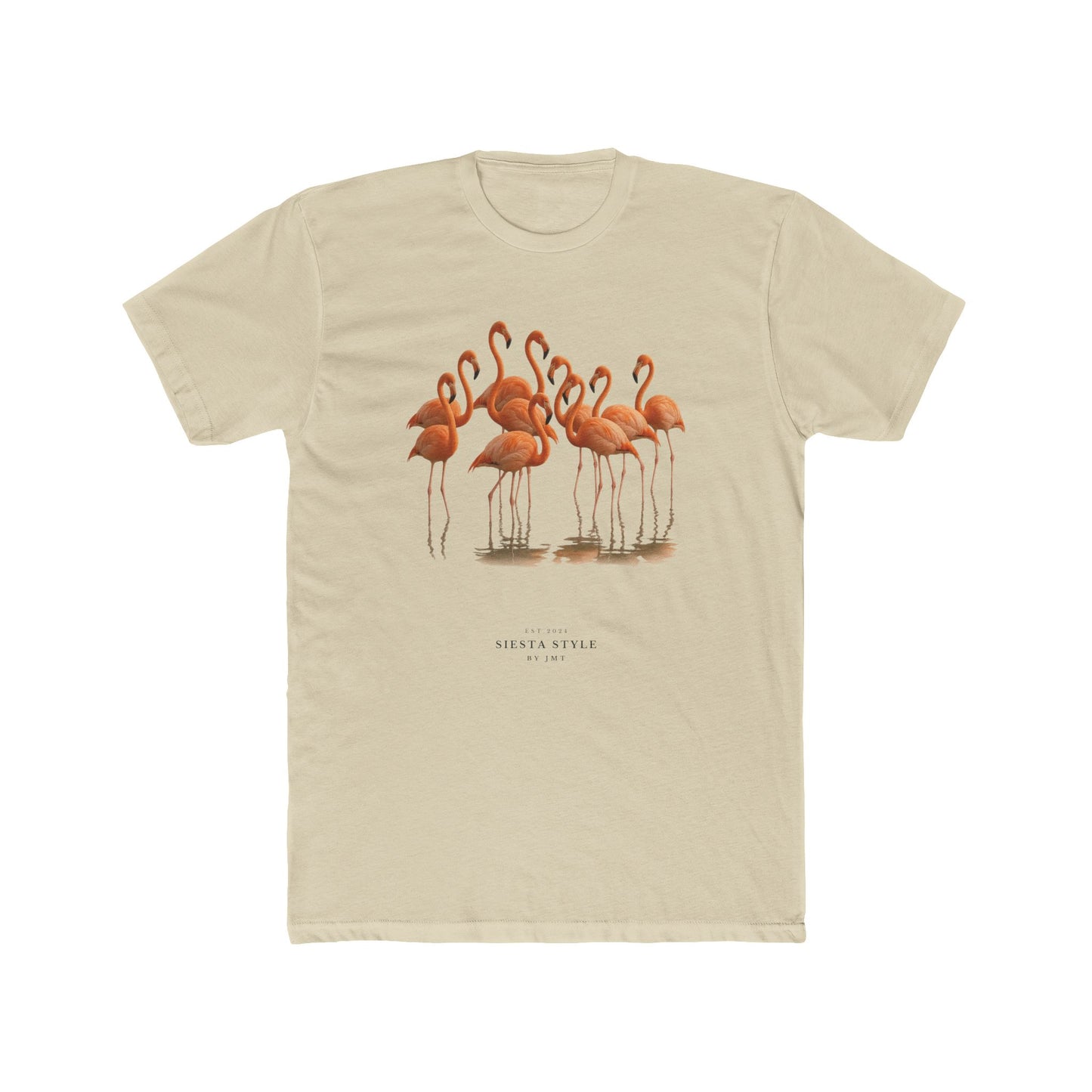 Flamingo T-Shirt by Siesta-Style – Unisex Cotton Tee with a Fierce Design