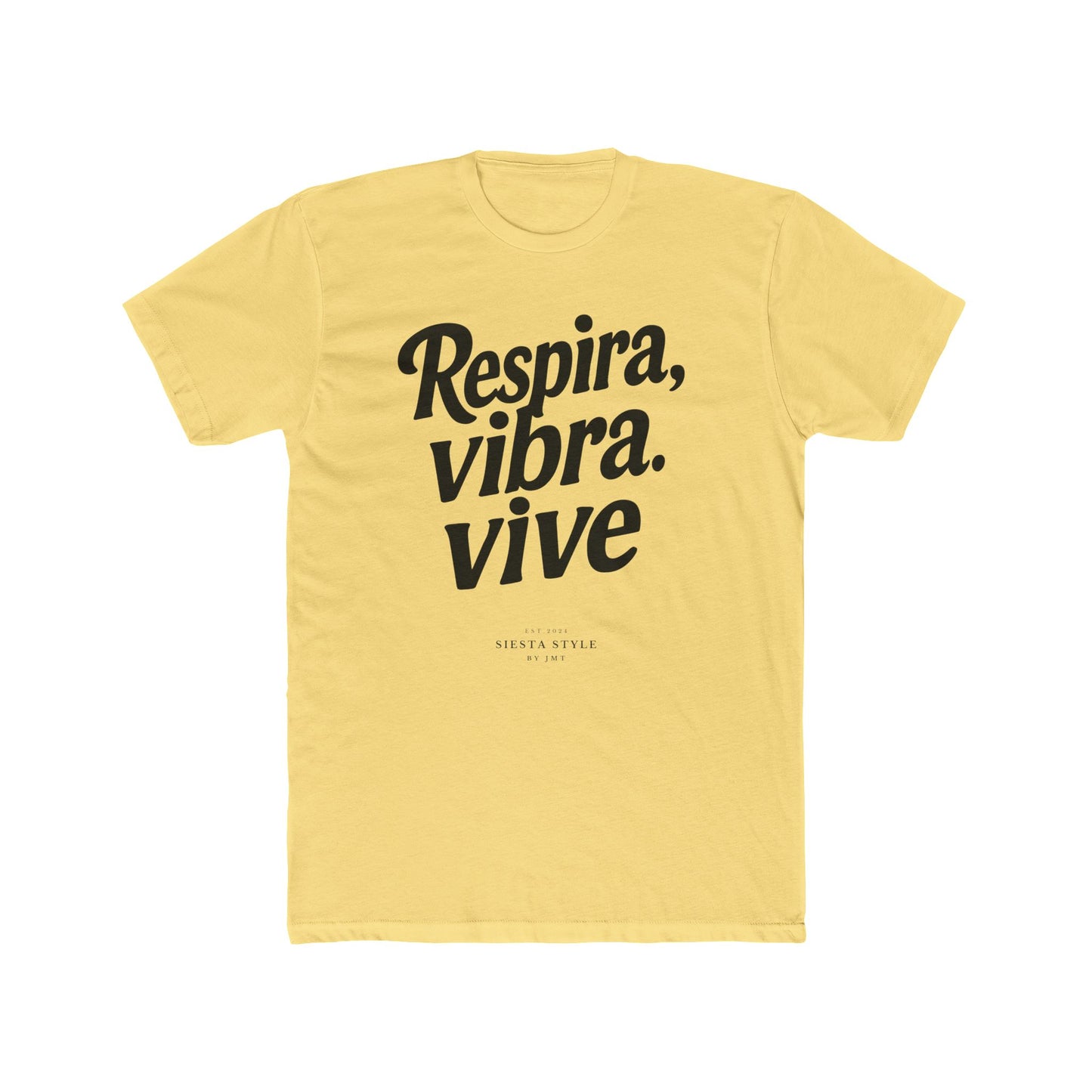 T-Shirt Crew Tee - Respira, vibra. vive