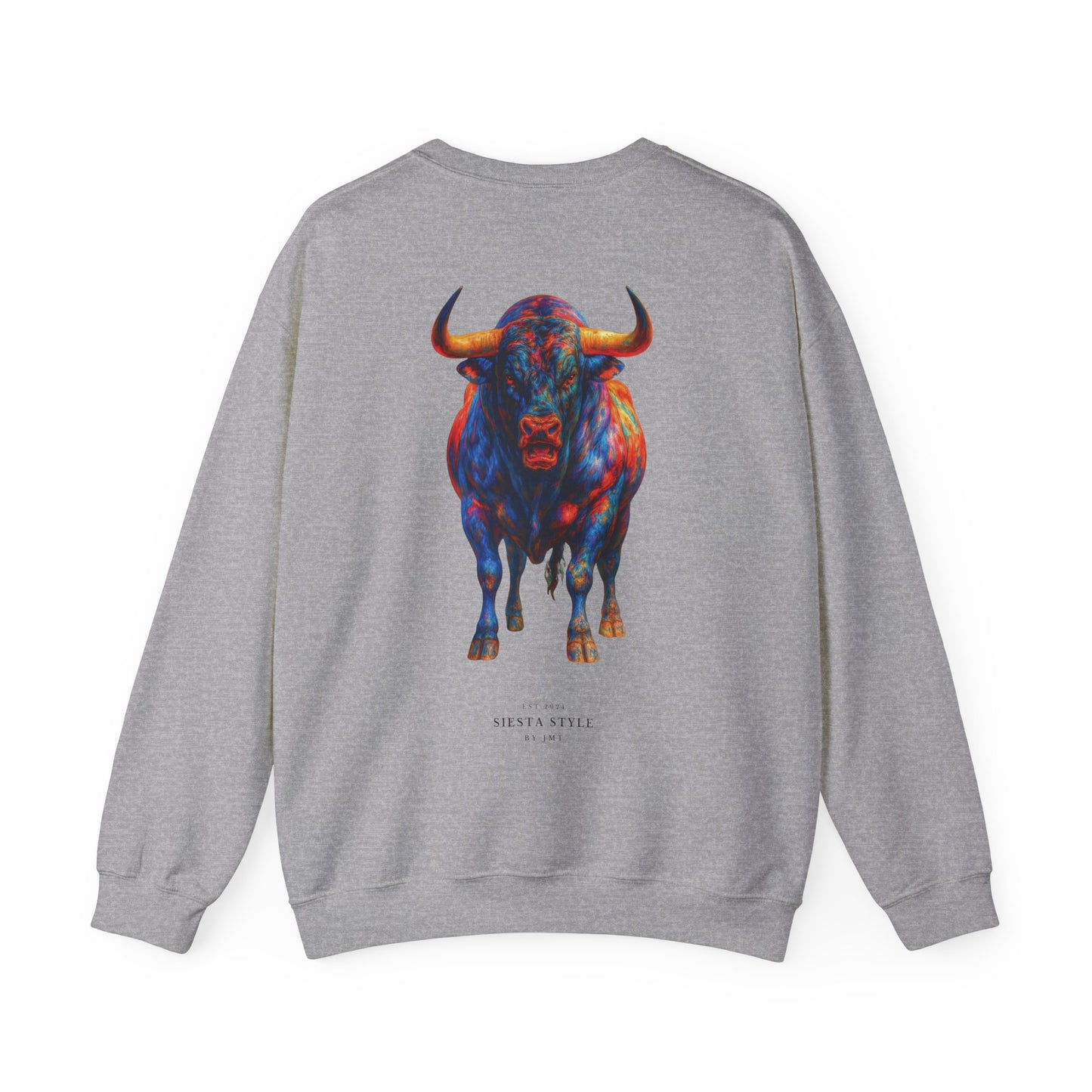 Crewneck Sweatshirt - Color Bold Bull