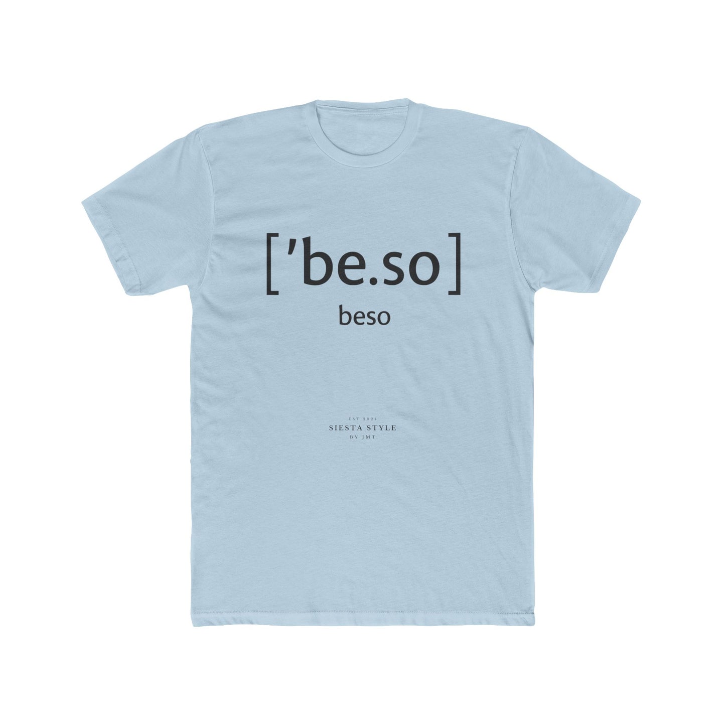 T-Shirt Crew Tee - beso_DTG Print
