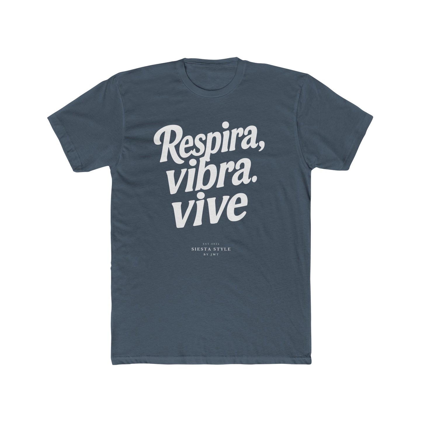 T-Shirt Crew Tee - Respira, vibra. vive