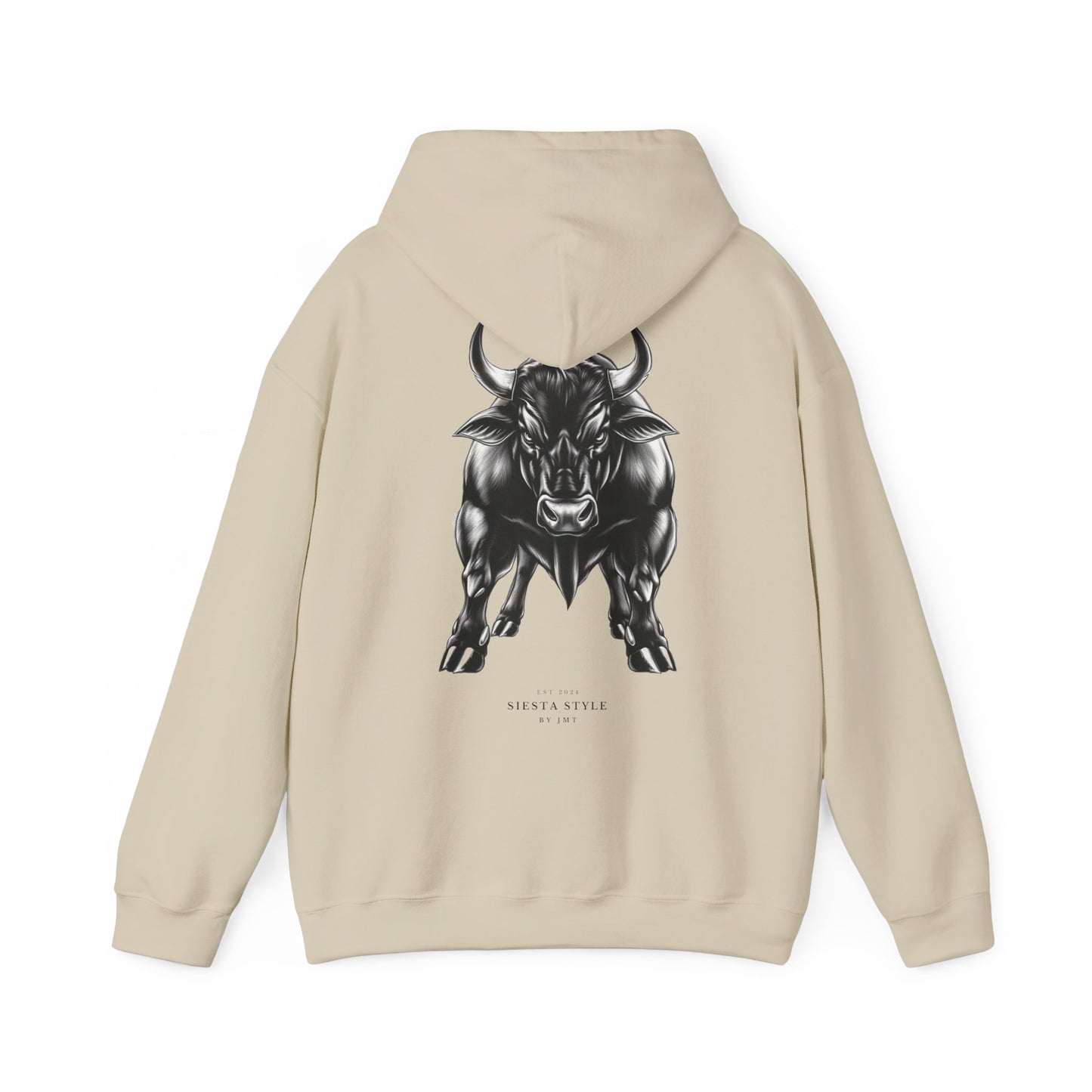 Bad Bull Graphic Unisex Hoodie - Heavy Blend Sweatshirt for Casual Style