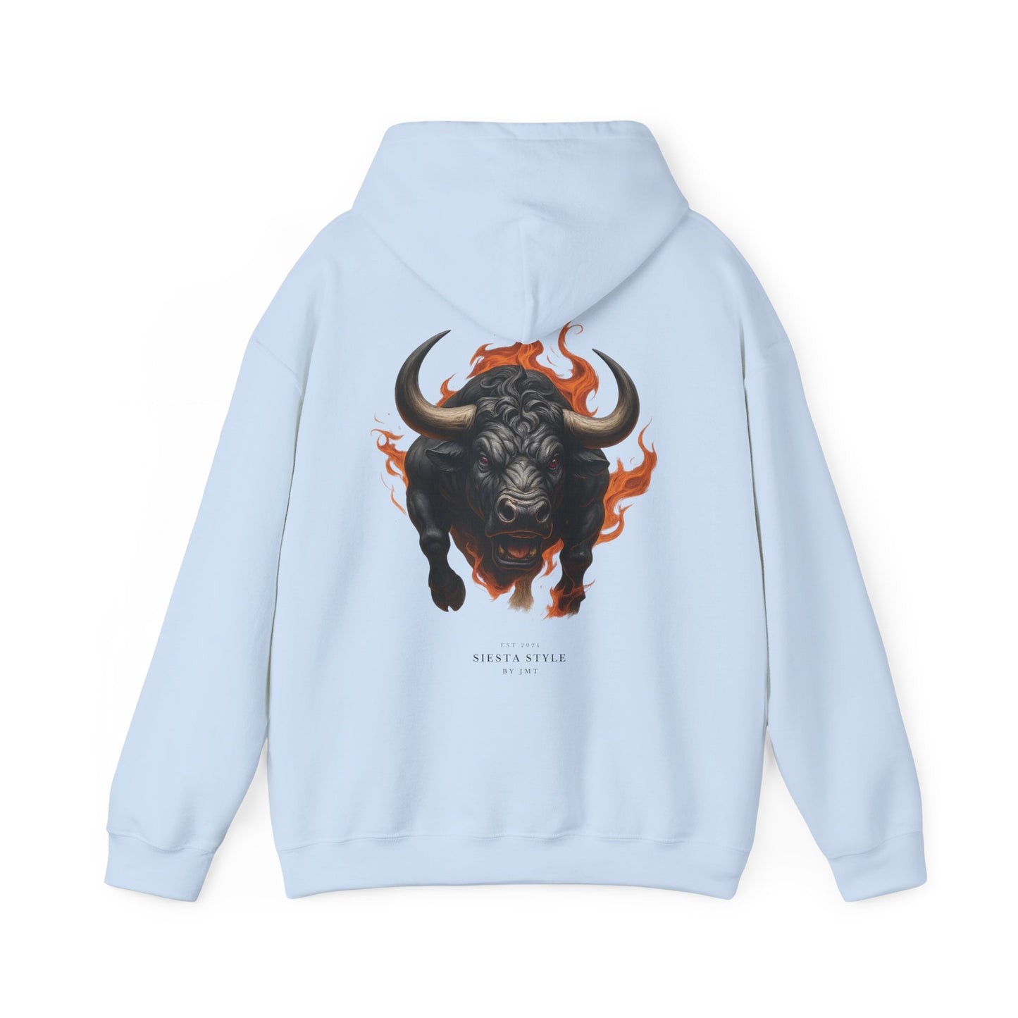 Bad Bull Graphic Unisex Hoodie - Heavy Blend Sweatshirt for Casual Style