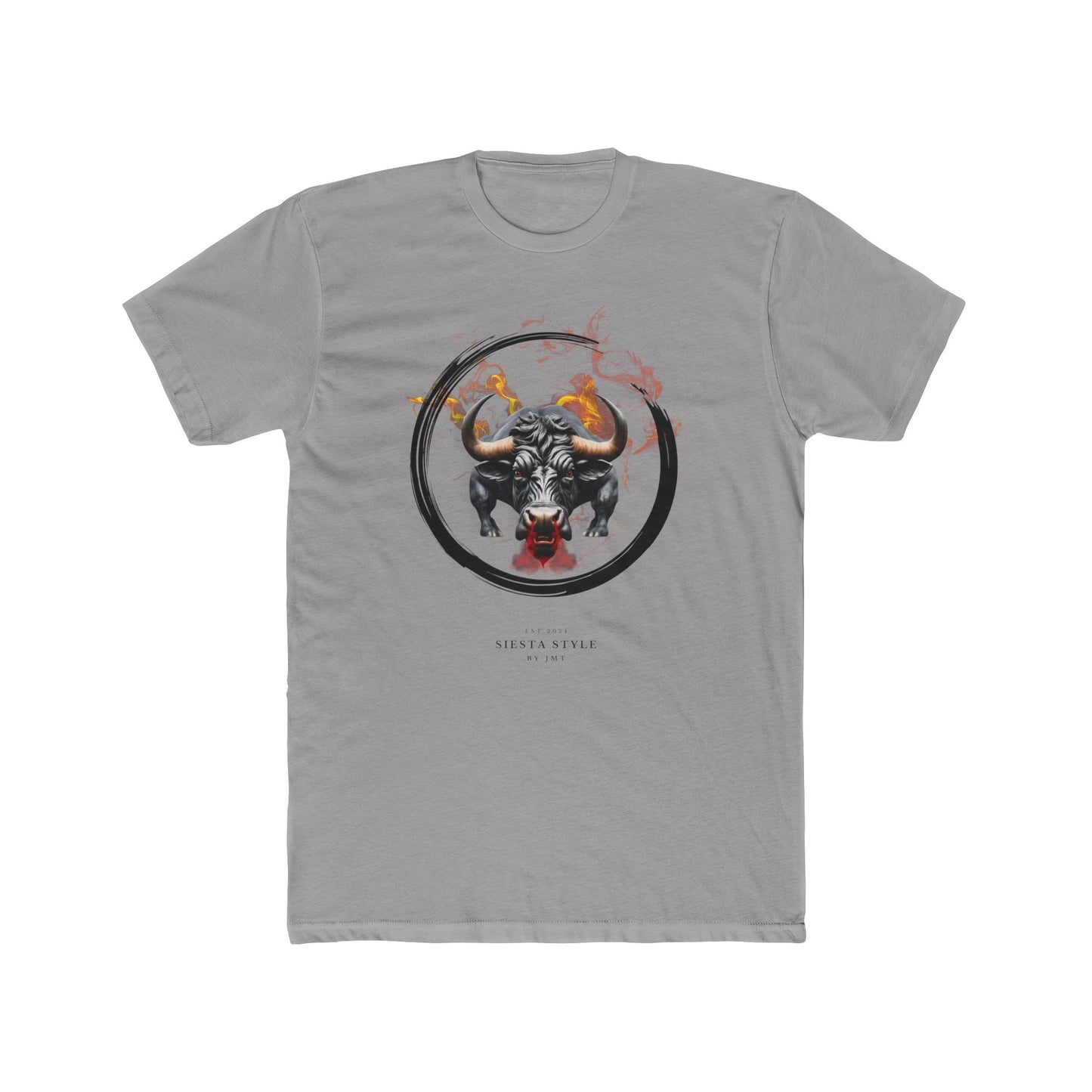 Stier-T-Shirt von Siesta-Style – Unisex Baumwollshirt mit kraftvollem Design