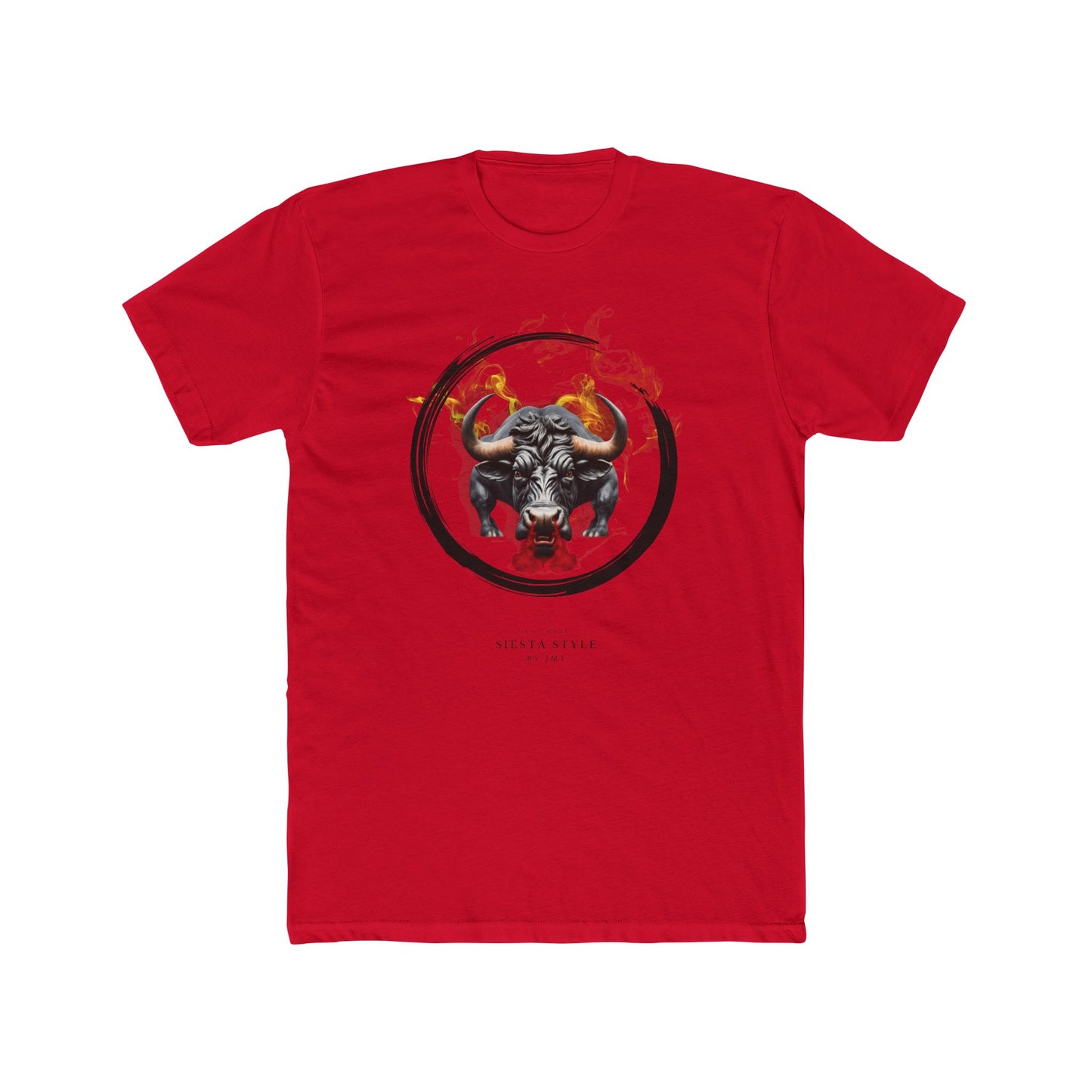 Stier-T-Shirt von Siesta-Style – Unisex Baumwollshirt mit kraftvollem Design