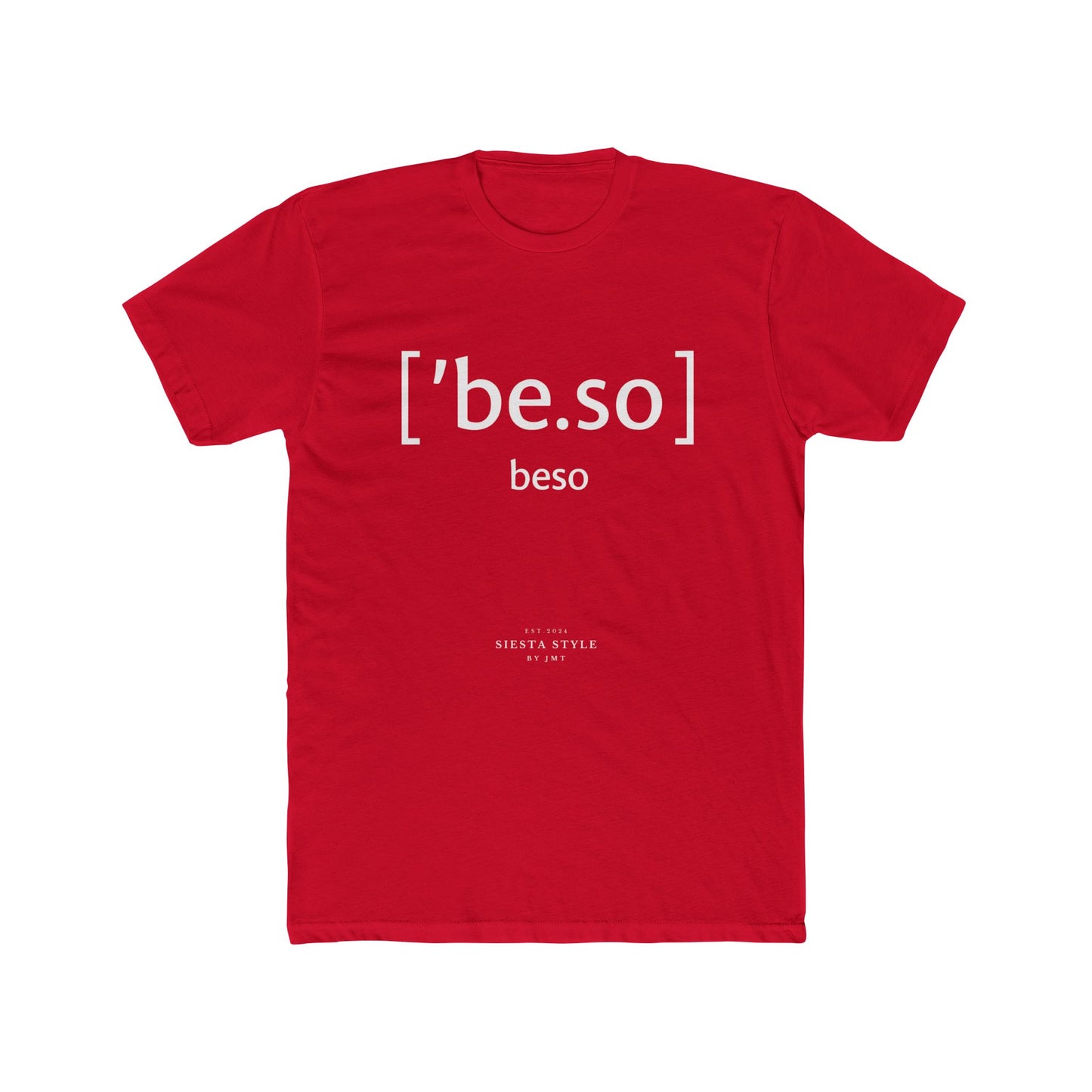 T-Shirt Crew Tee - beso_DTG Print