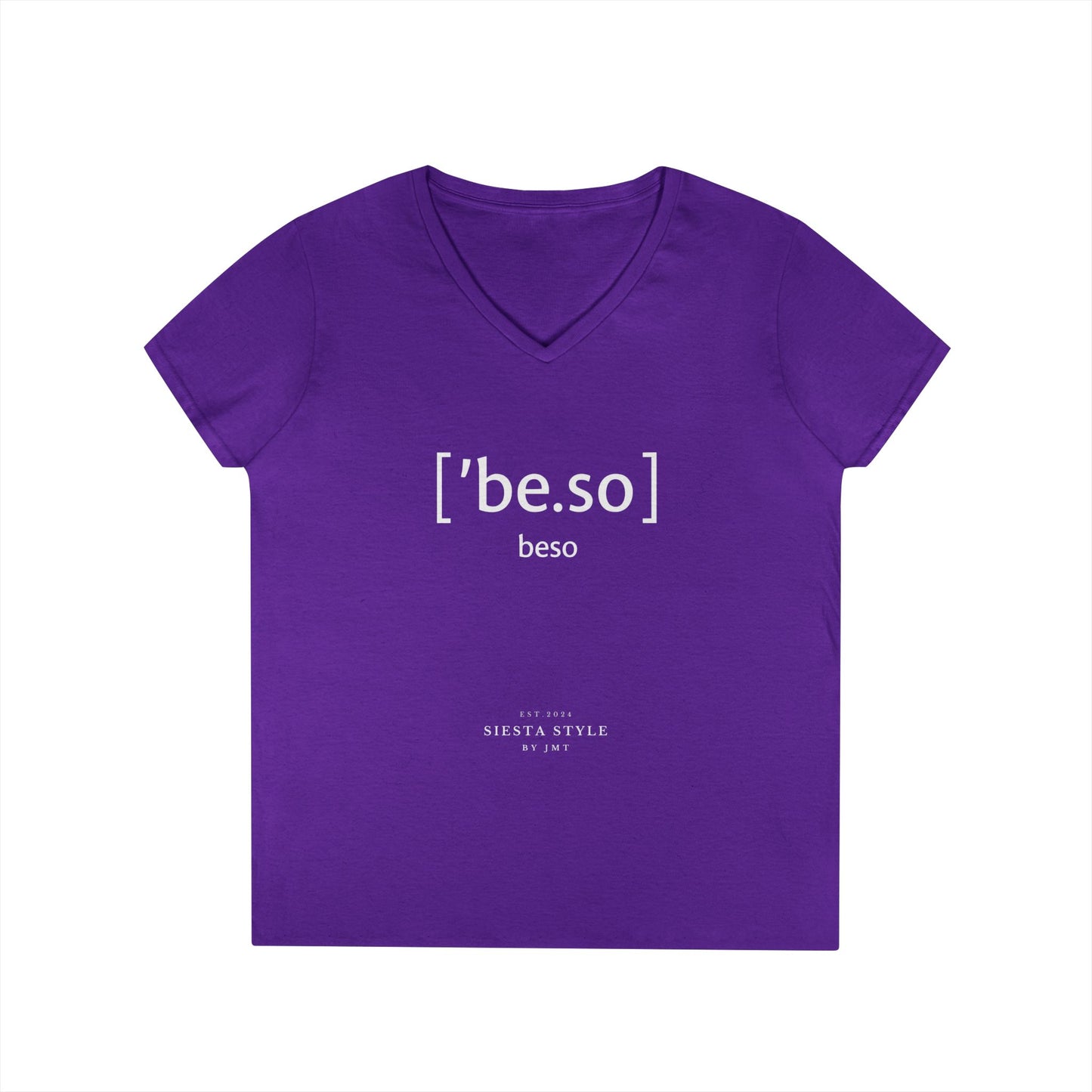 Tshirt V - Tee - beso (Kiss)
