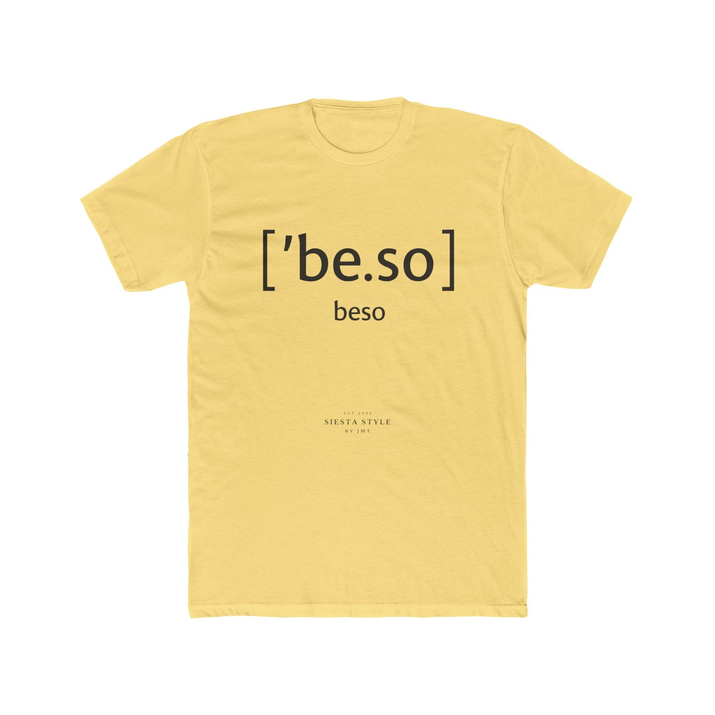 T-Shirt Crew Tee - beso_DTG Print