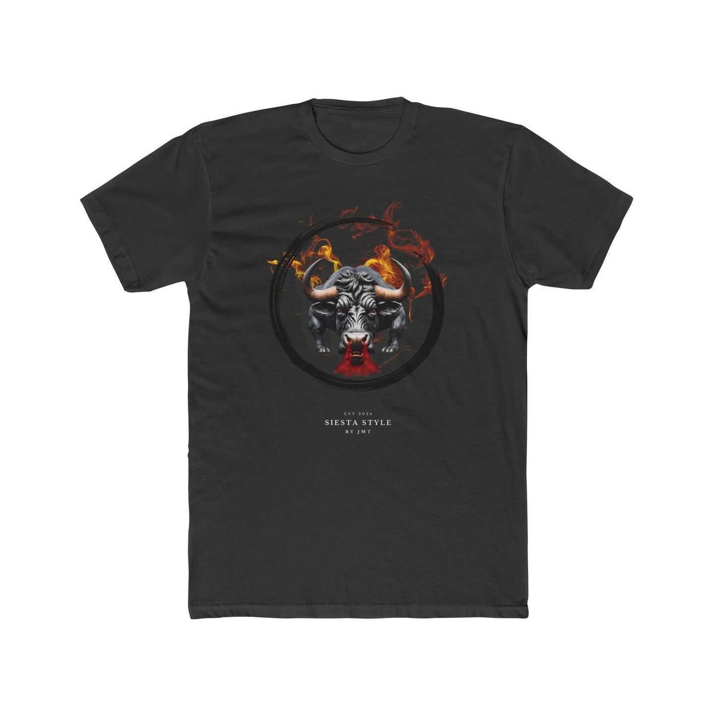Stier-T-Shirt von Siesta-Style – Unisex Baumwollshirt mit kraftvollem Design