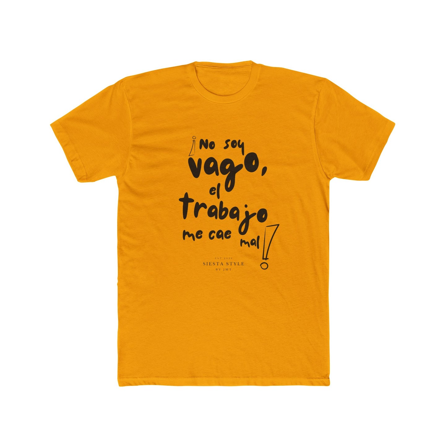 T-Shirt Rundhals – Ich bin nicht faul, ich kann Arbeit einfach nicht leiden!