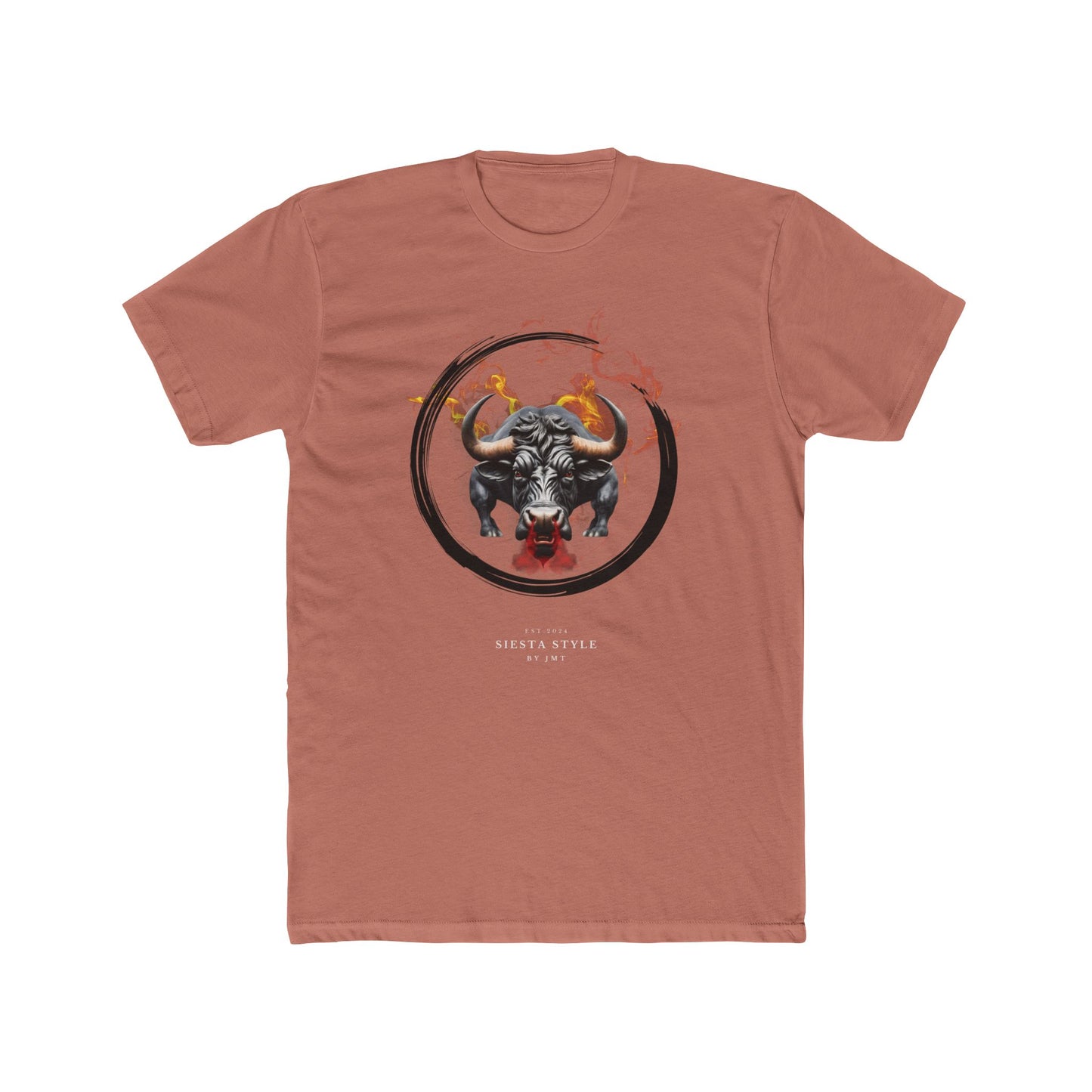 Stier-T-Shirt von Siesta-Style – Unisex Baumwollshirt mit kraftvollem Design