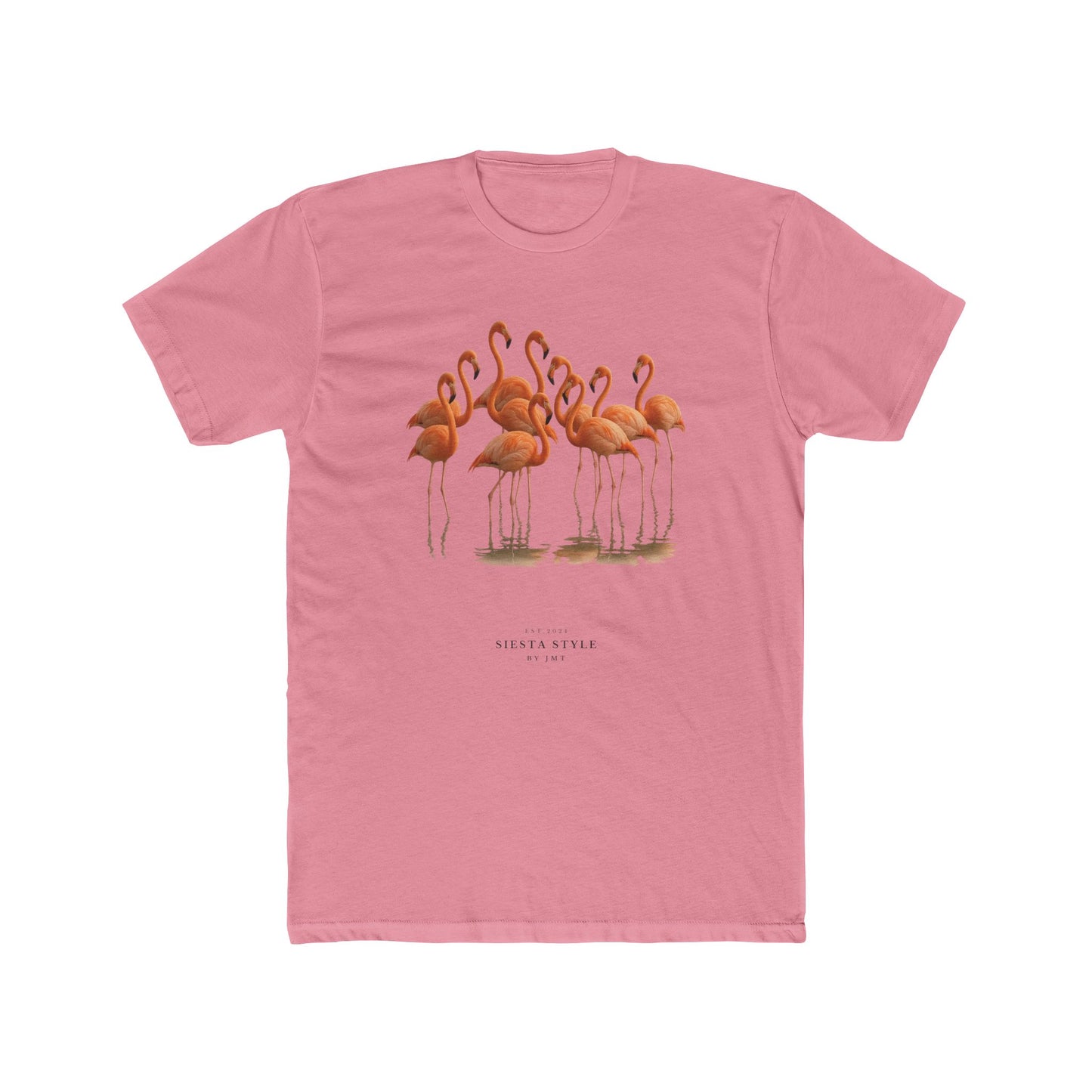 Flamingo T-Shirt by Siesta-Style – Unisex Cotton Tee with a Fierce Design