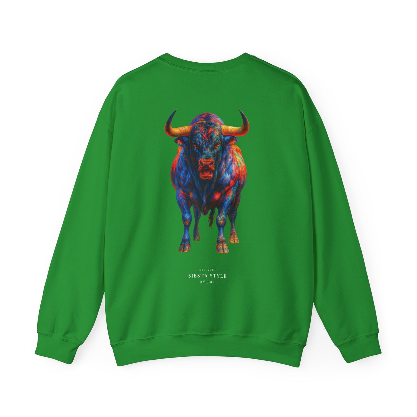 Crewneck Sweatshirt - Color Bold Bull