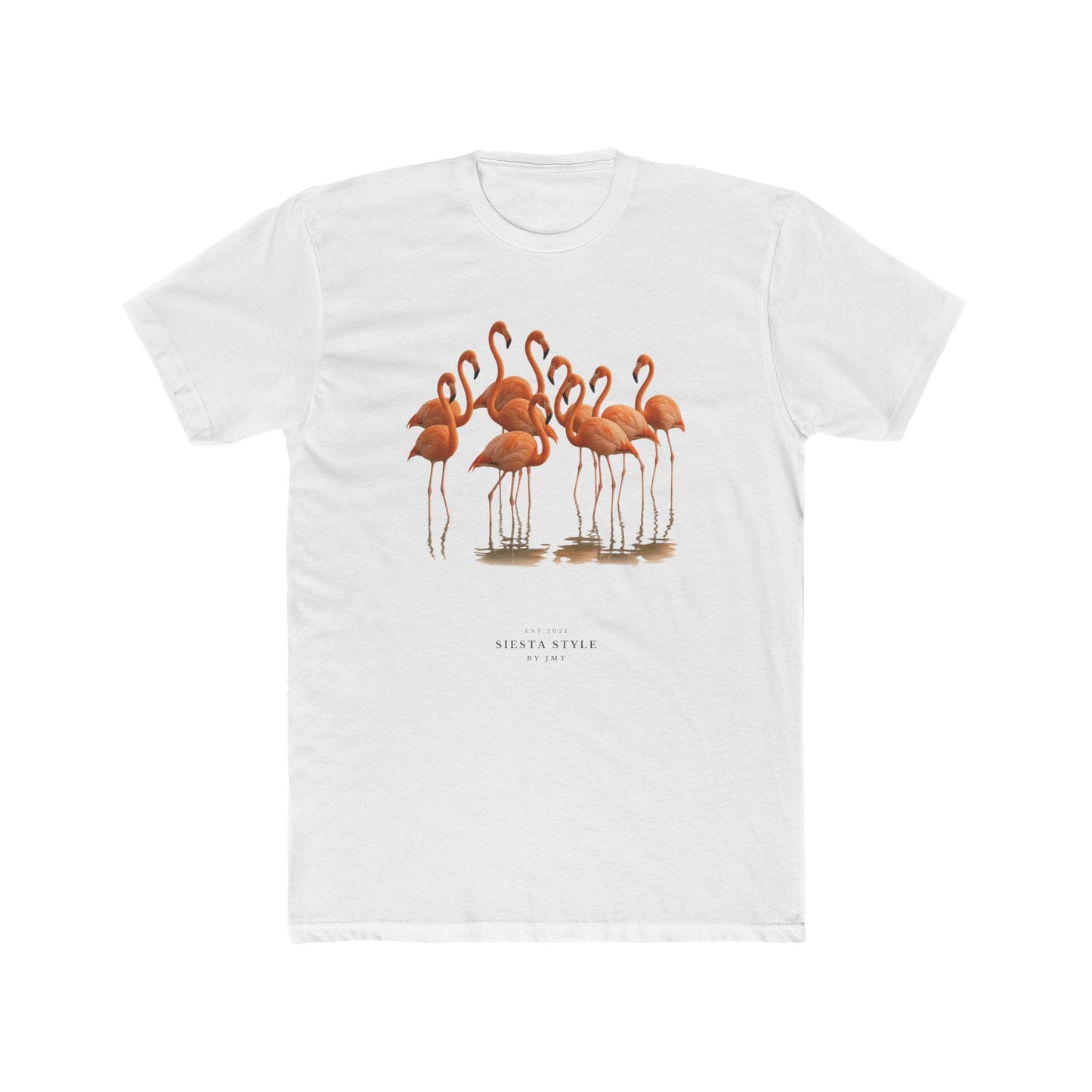 Flamingo T-Shirt by Siesta-Style – Unisex Cotton Tee with a Fierce Design