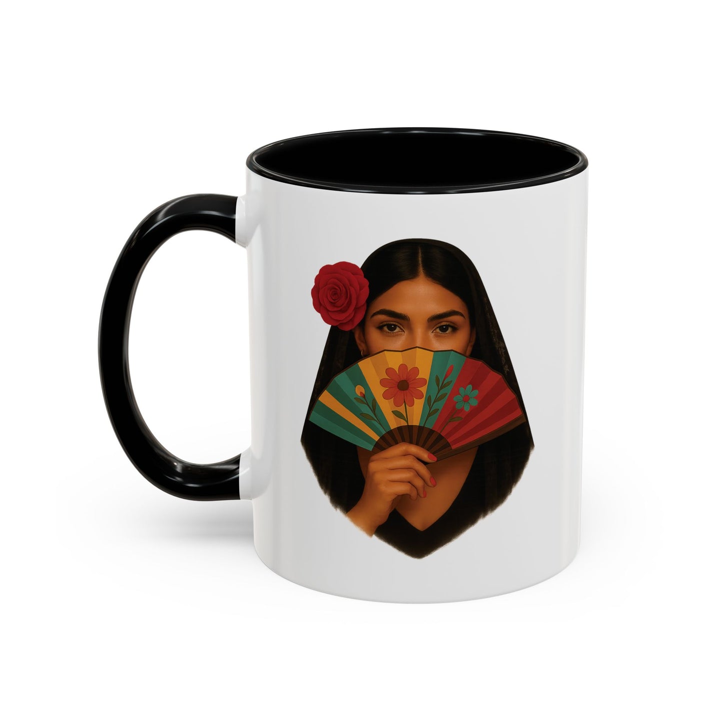 Kaffeetasse mit spanischer Kultur – Kulturelles Design