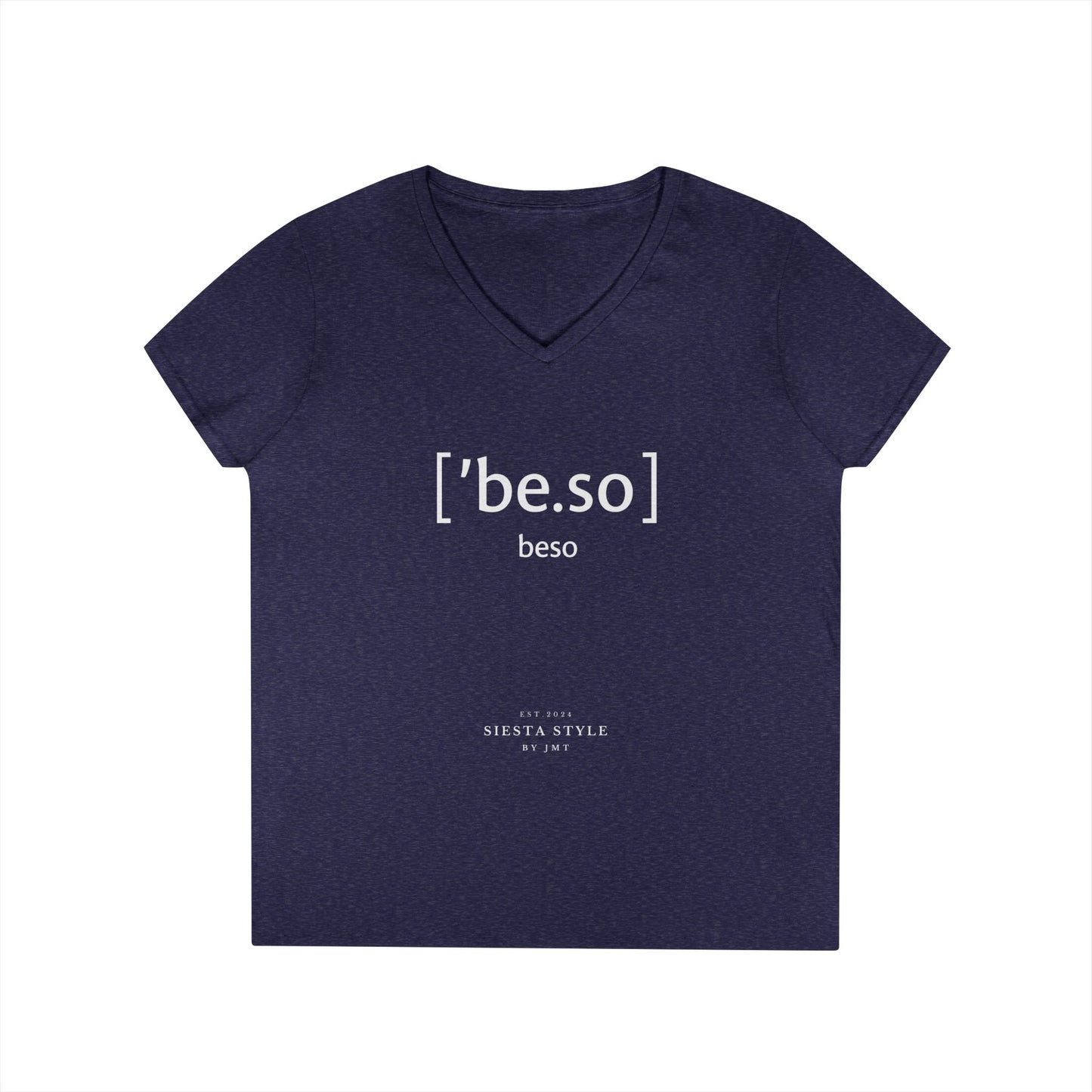 Tshirt V - Tee - beso (Kiss)