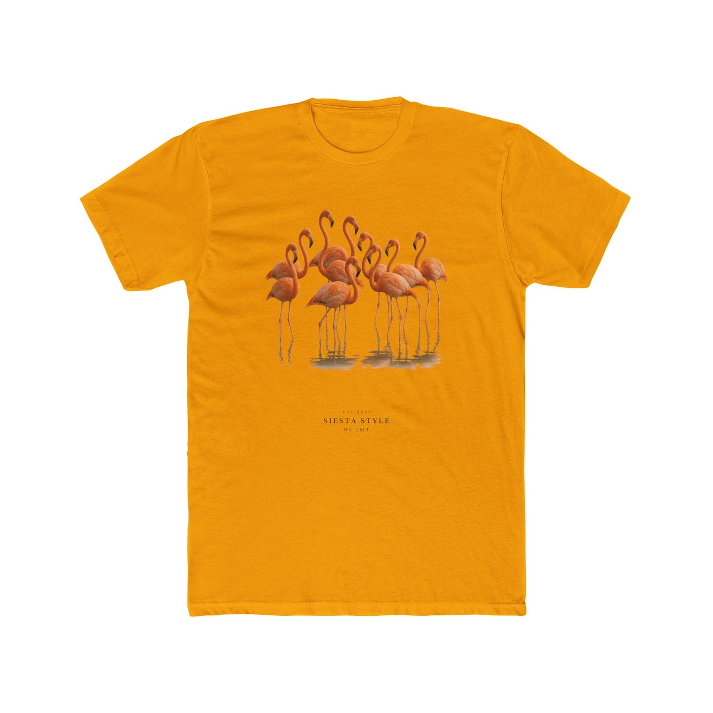 Flamingo T-Shirt by Siesta-Style – Unisex Cotton Tee with a Fierce Design
