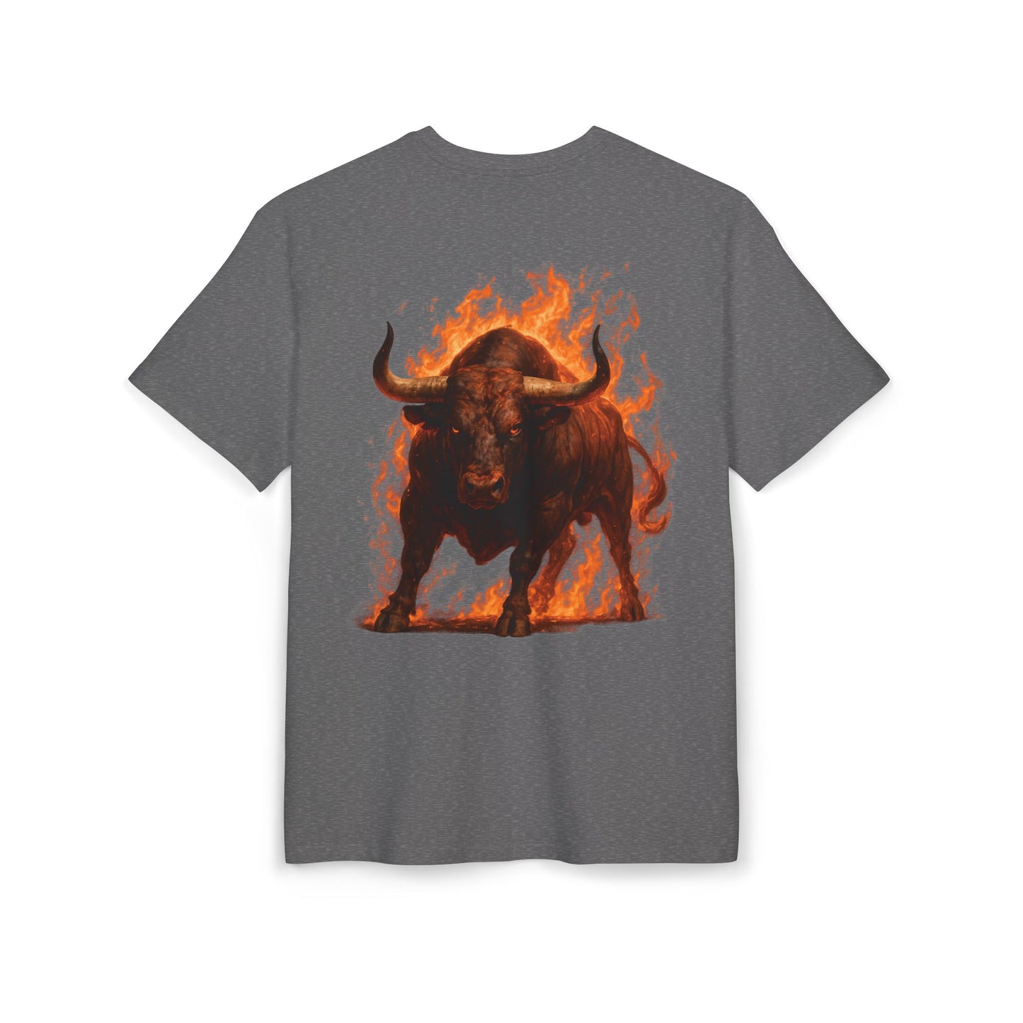 π₯ Fiery Buffalo Graphic Tee β Unisex Oversize Streetwear T-Shirt π