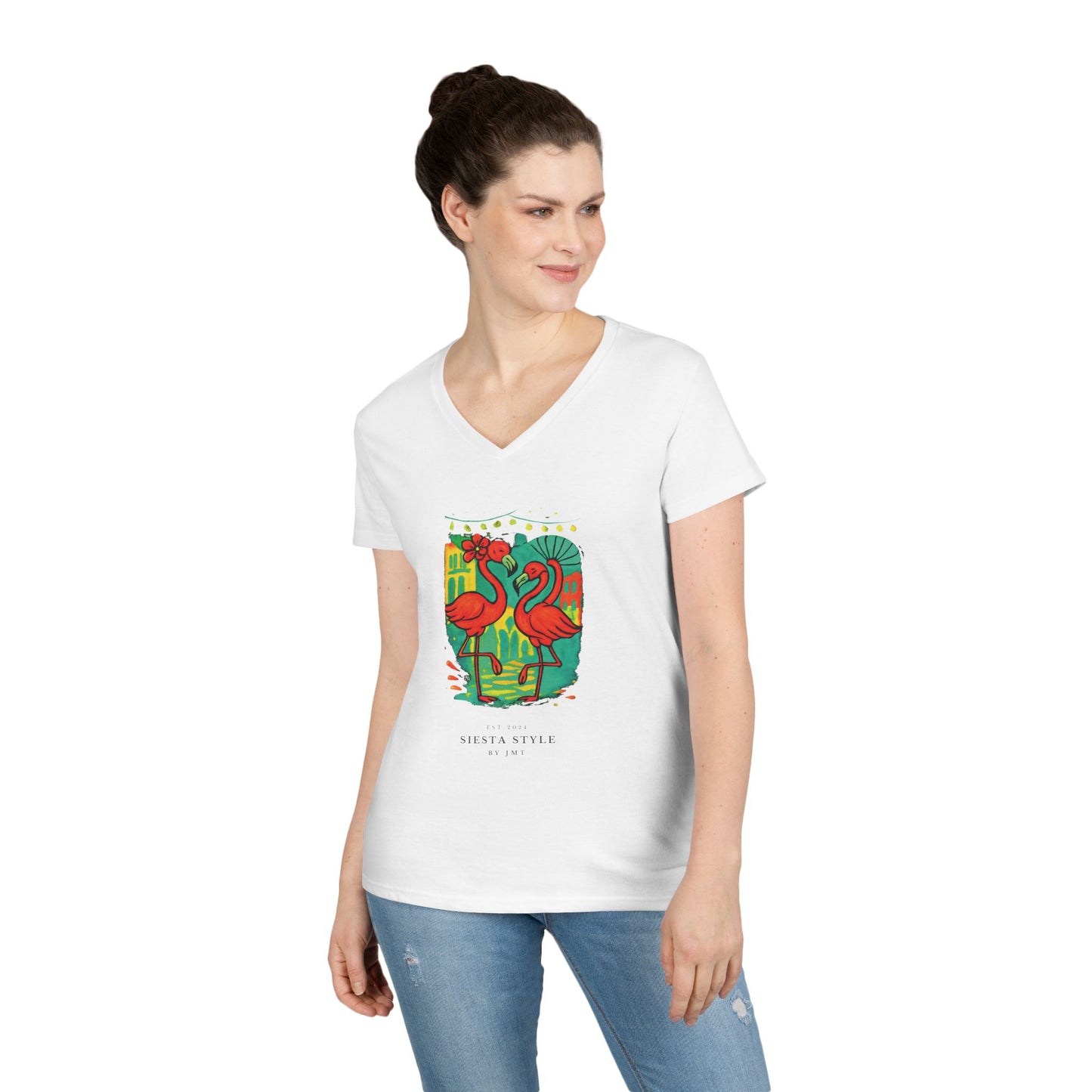 Siesta Flamingo Design - Summer Vibes, Casual Elegance