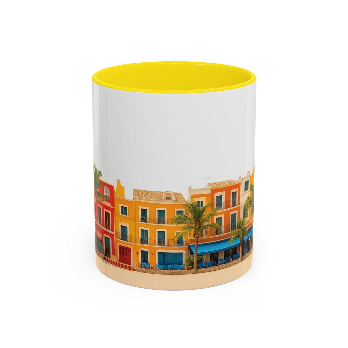 Kaffeetasse im mediterranen Stil – Spanien-Reisegeschenk