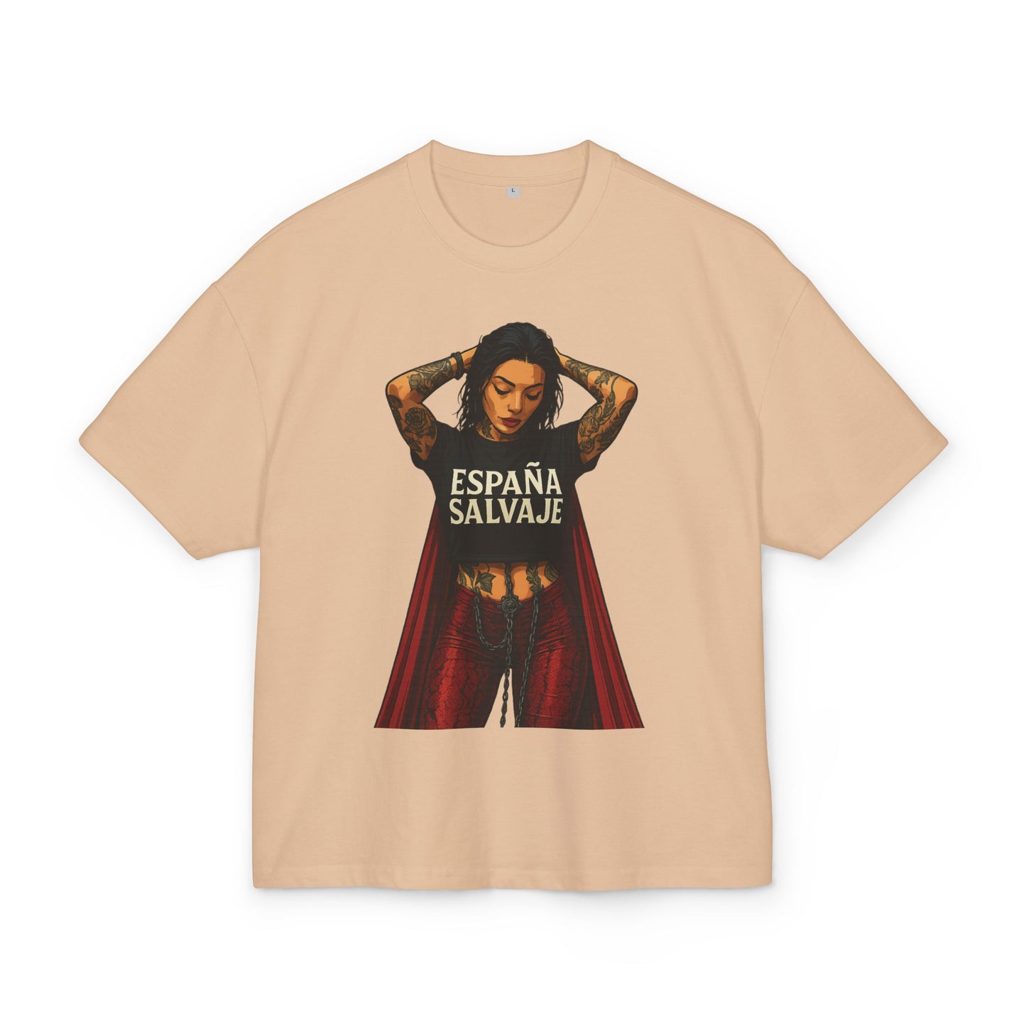 Unisex Ultra Heavy Cotton Box Tee - España Salvaje_DTG Print
