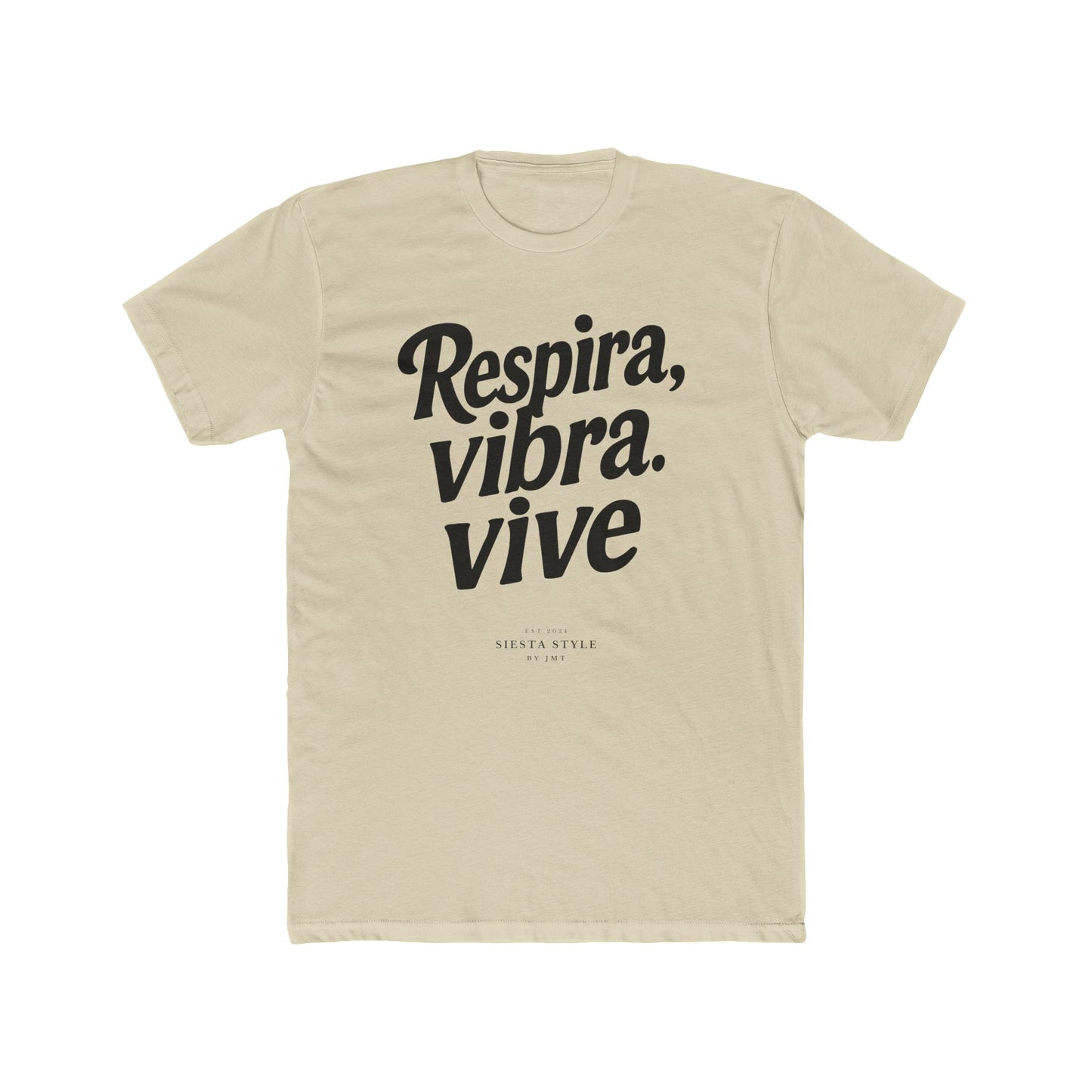 T-Shirt Crew Tee - Respira, vibra. vive