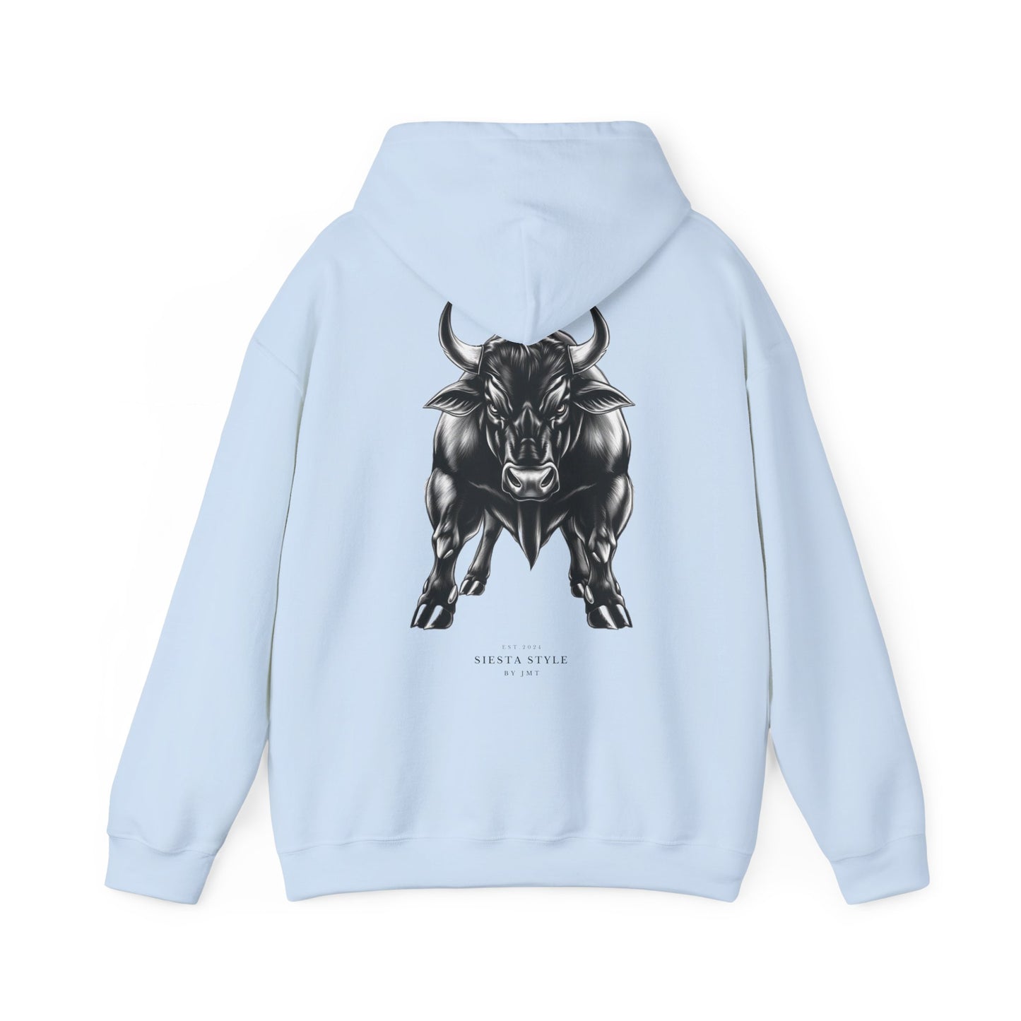 Bad Bull Graphic Unisex Hoodie - Heavy Blend Sweatshirt for Casual Style