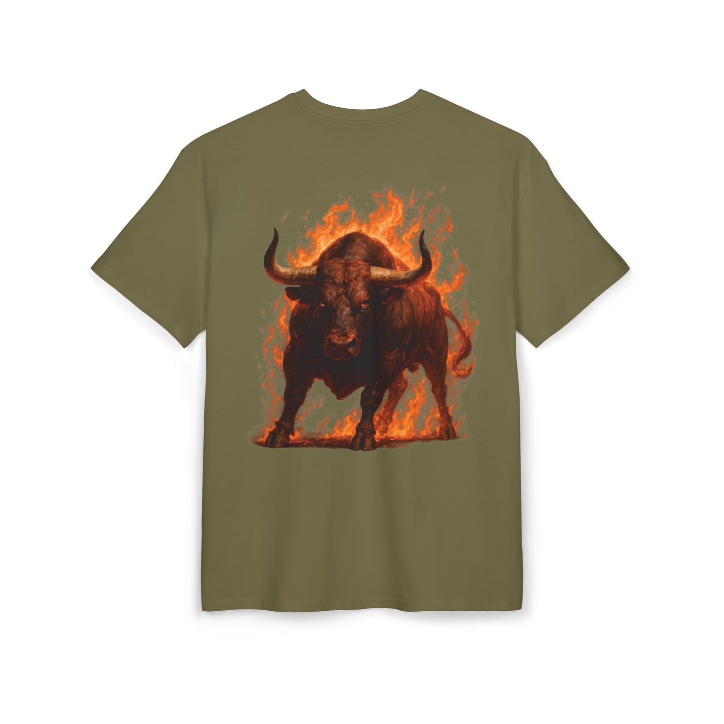 π₯ Fiery Buffalo Graphic Tee β Unisex Oversize Streetwear T-Shirt π
