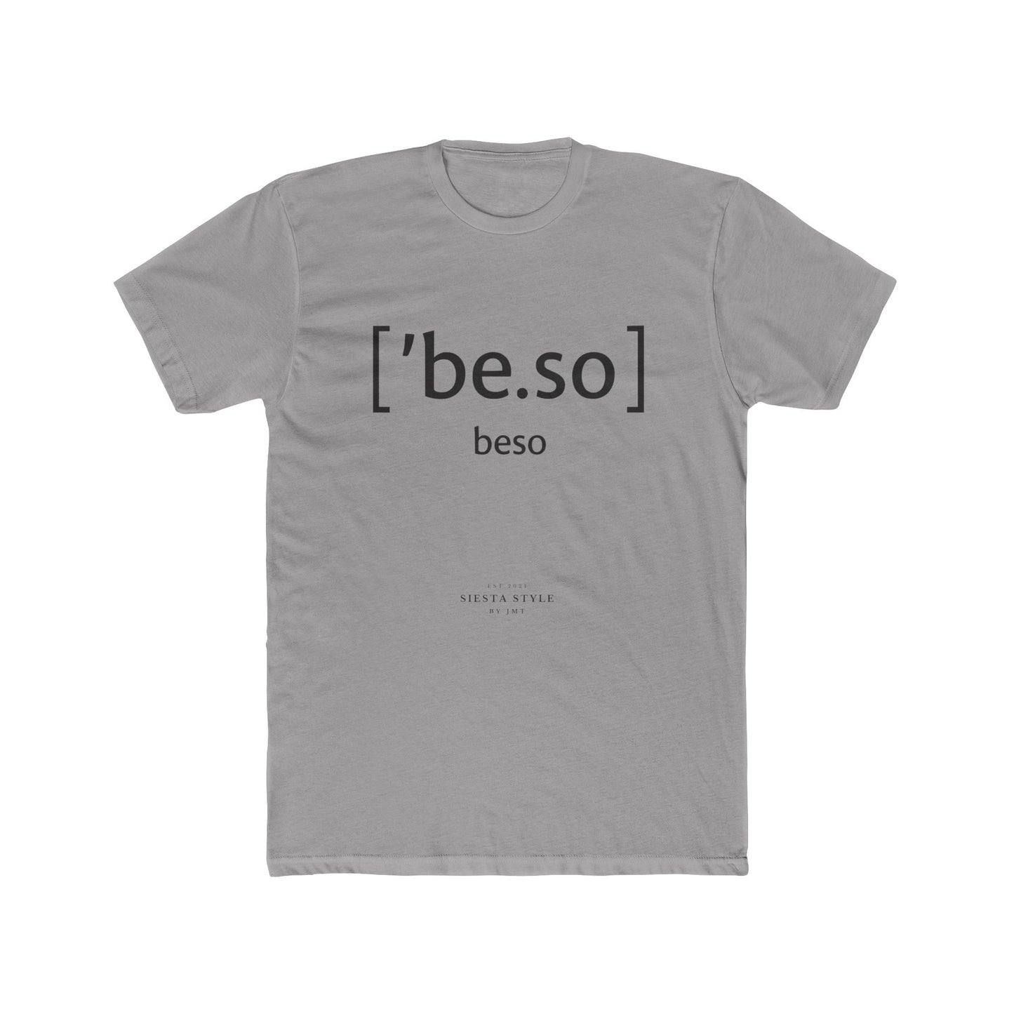 T-Shirt Crew Tee - beso_DTG Print