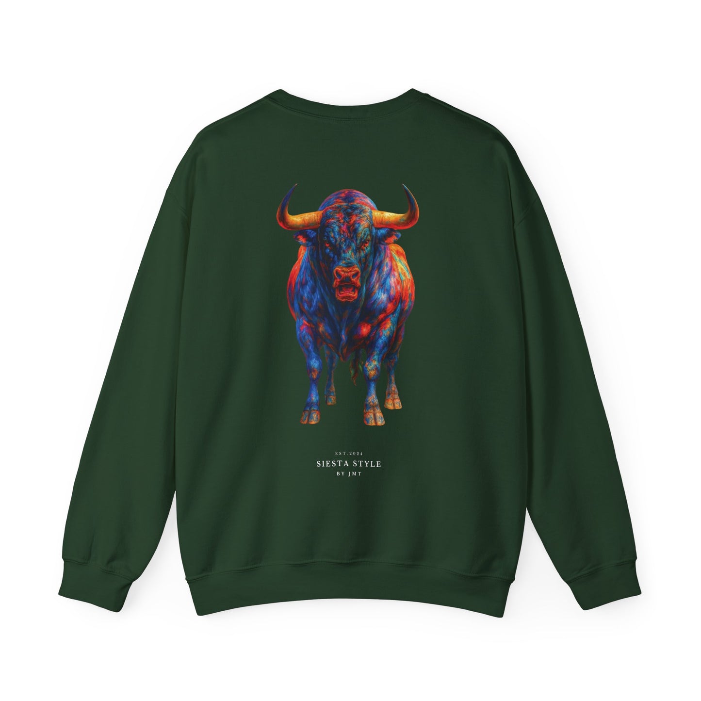 Crewneck Sweatshirt - Color Bold Bull