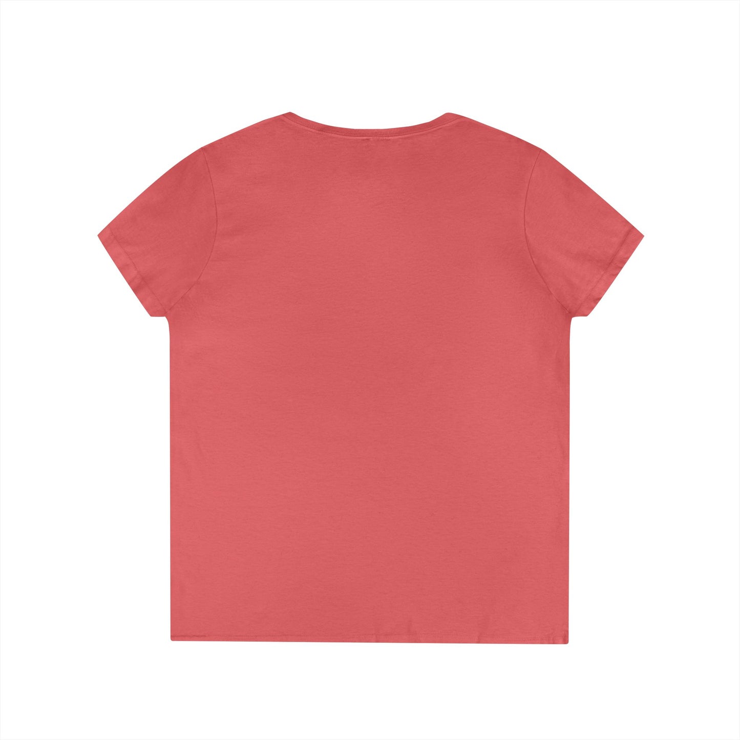 Ladies’ Flamingo T-Shirt – Cotton V-Neck for Summer Style | Siesta Style