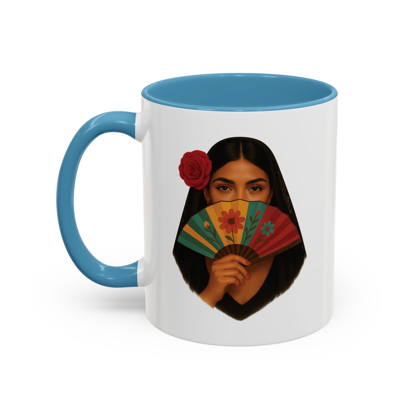 Kaffeetasse mit spanischer Kultur – Kulturelles Design