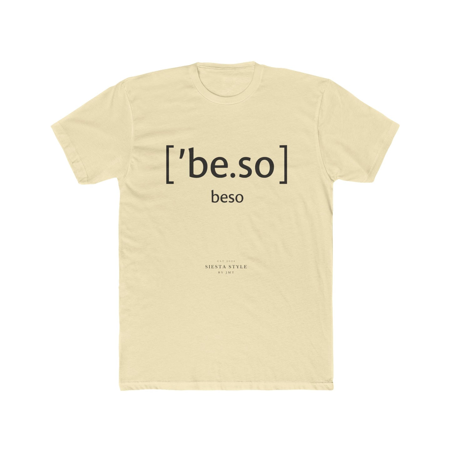 T-Shirt Crew Tee - beso_DTG Print