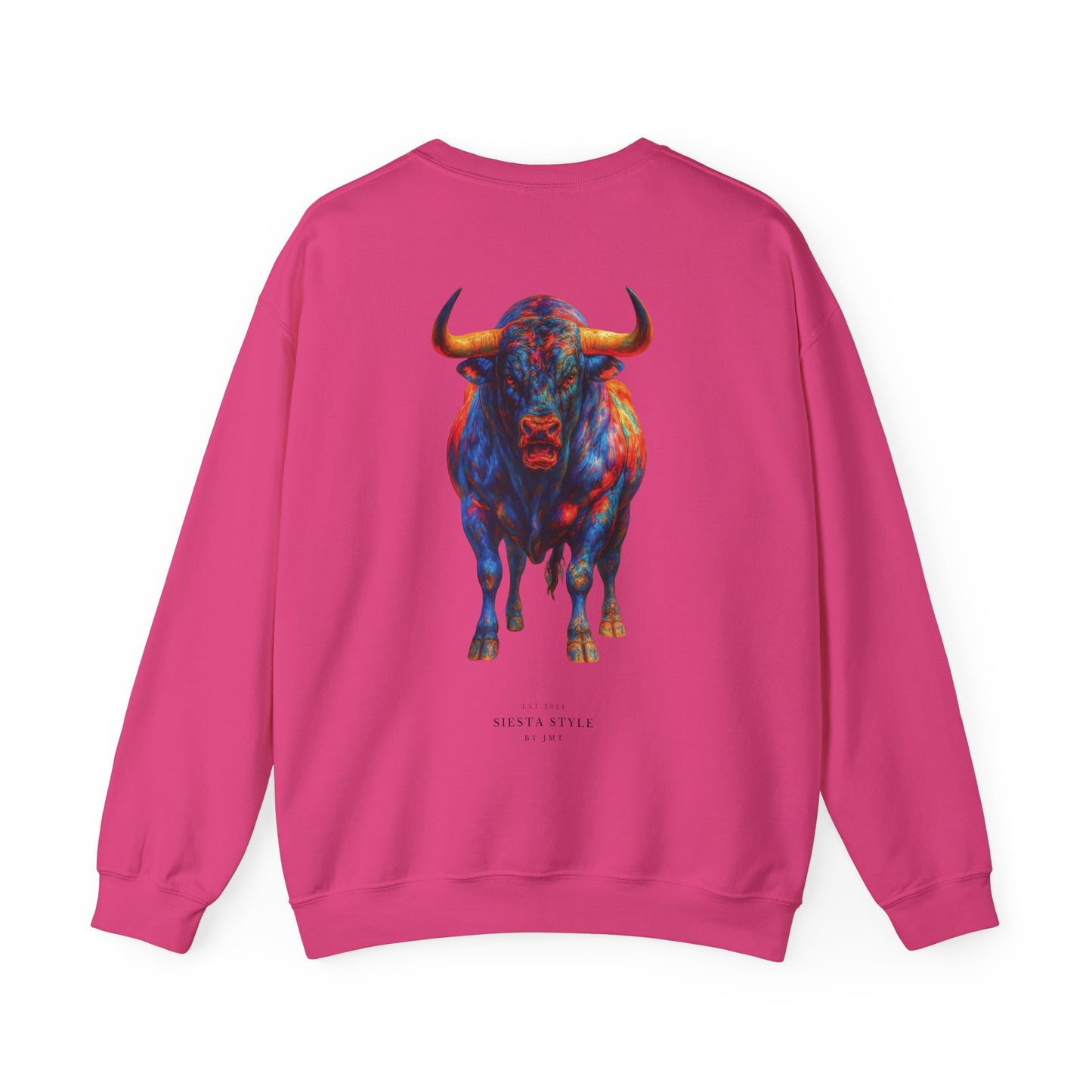 Crewneck Sweatshirt - Color Bold Bull